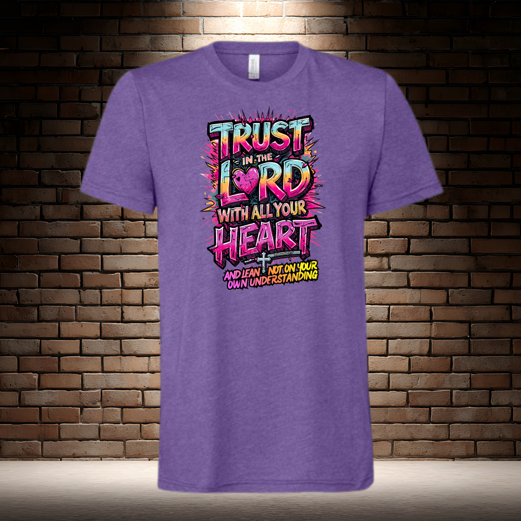 Trust In The Lord With All Your Heart And Lean Not On Your Own Understanding
