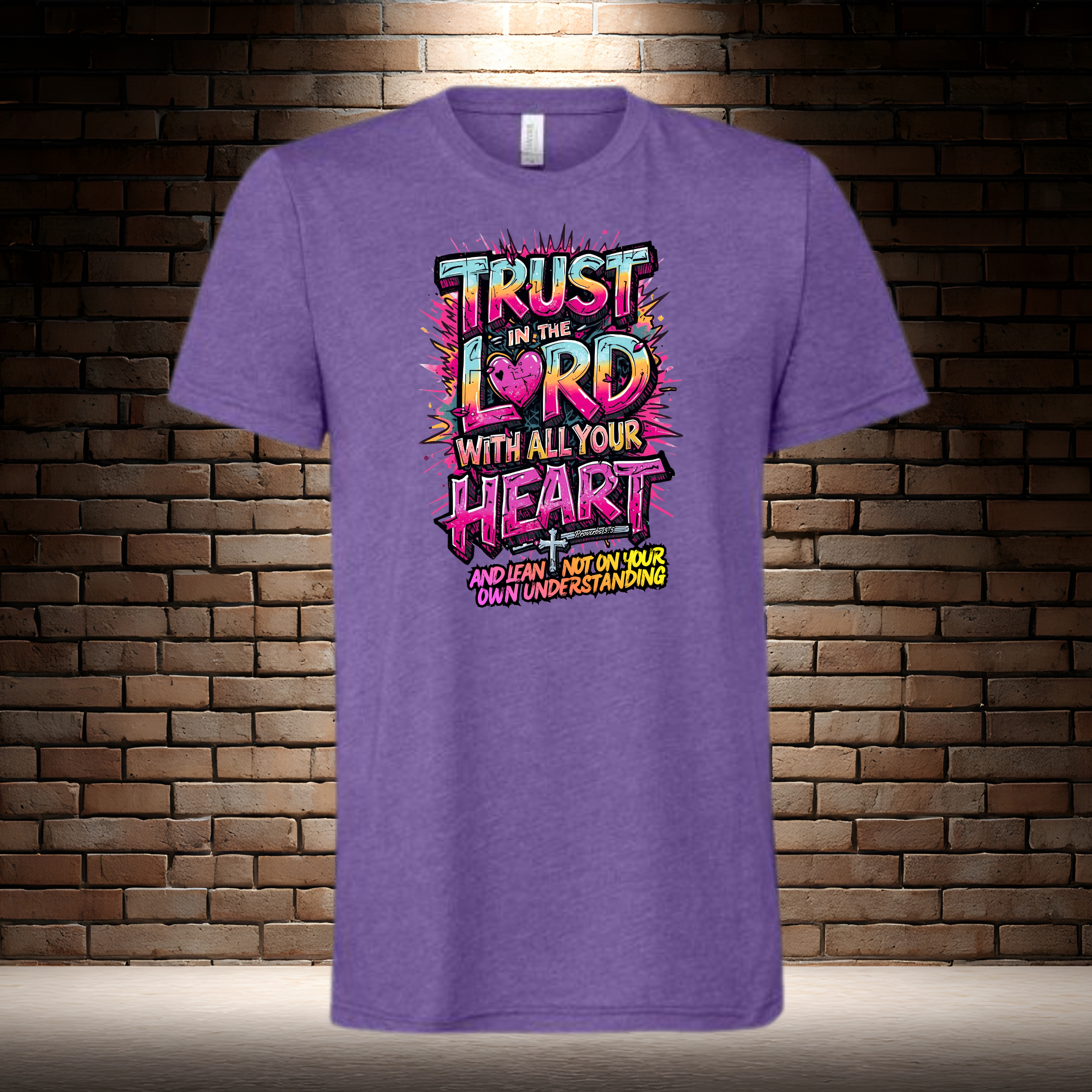 Trust In The Lord With All Your Heart And Lean Not On Your Own Understanding