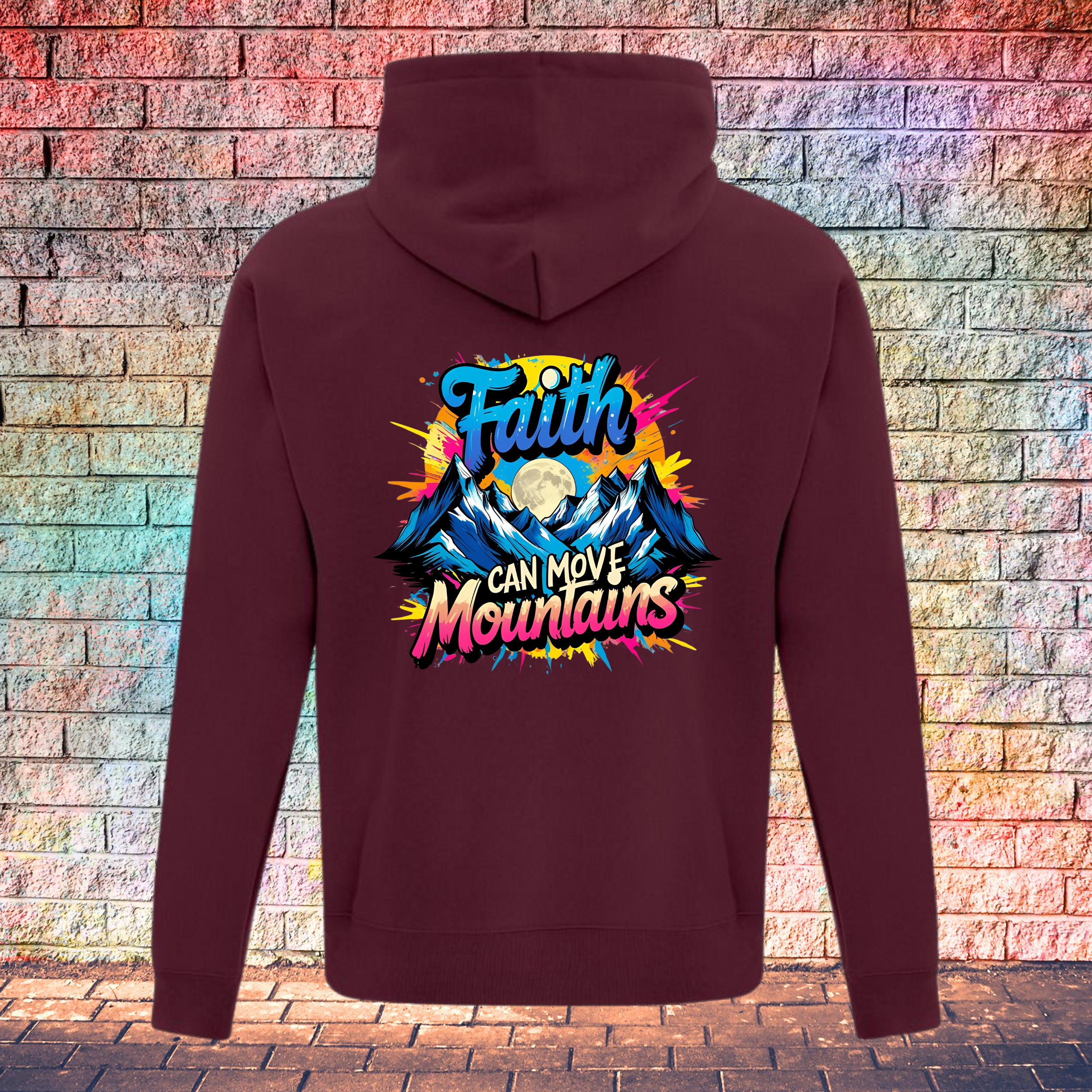 Faith Can Move Mountains - Youth Hoodie