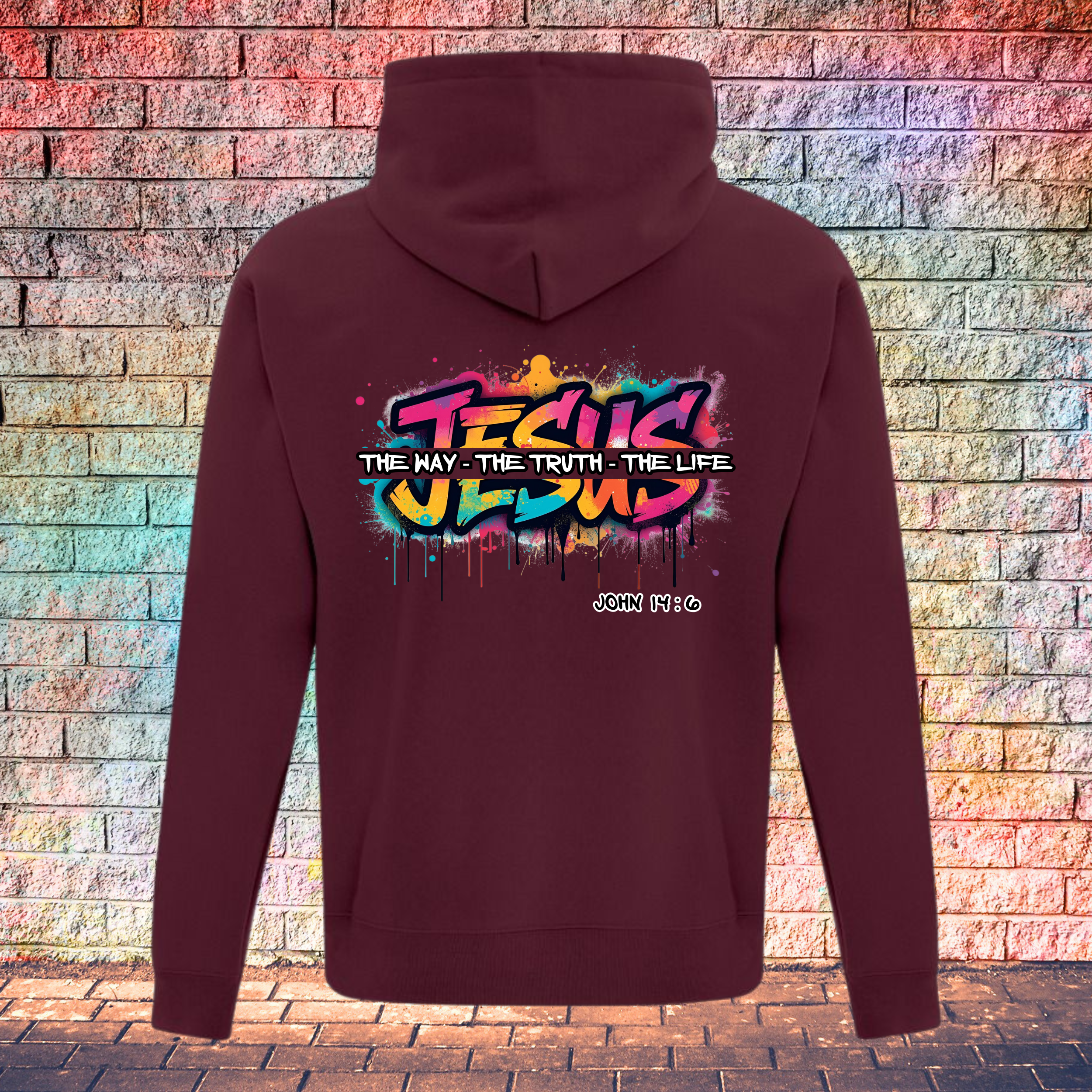 Jesus Is The Way The Truth The Life - Youth Hoodie