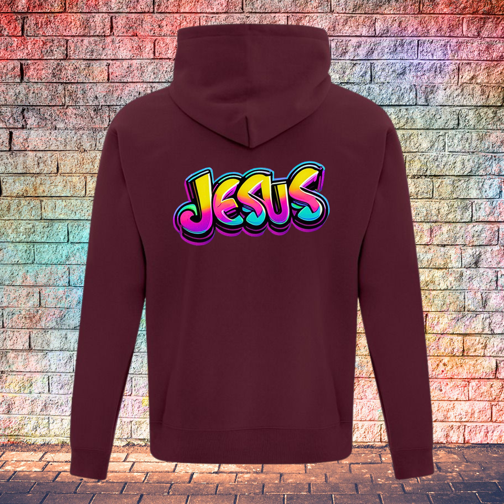 Lion and Bold Jesus - Youth Hoodie