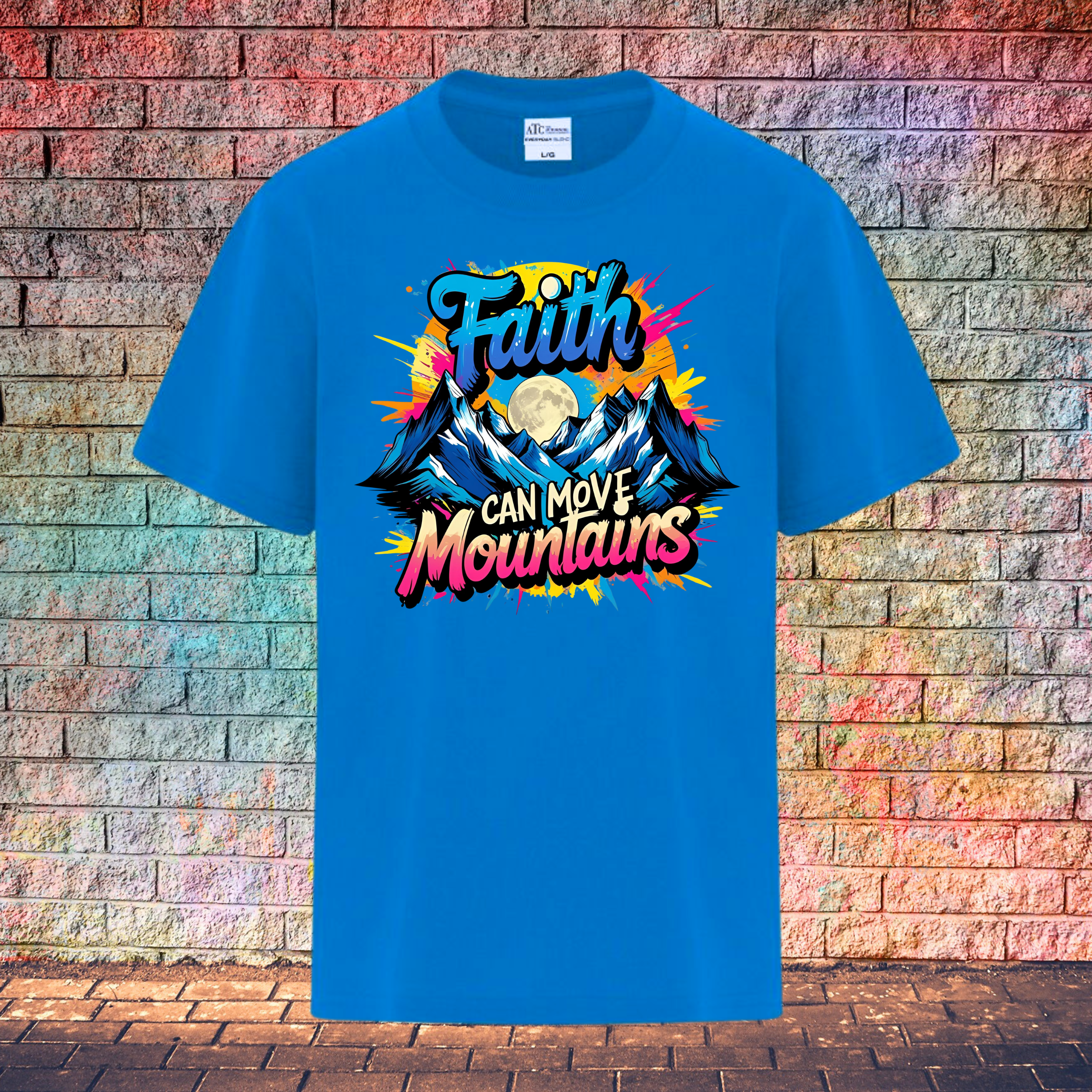 Faith Can Move Mountains - Youth T-Shirt