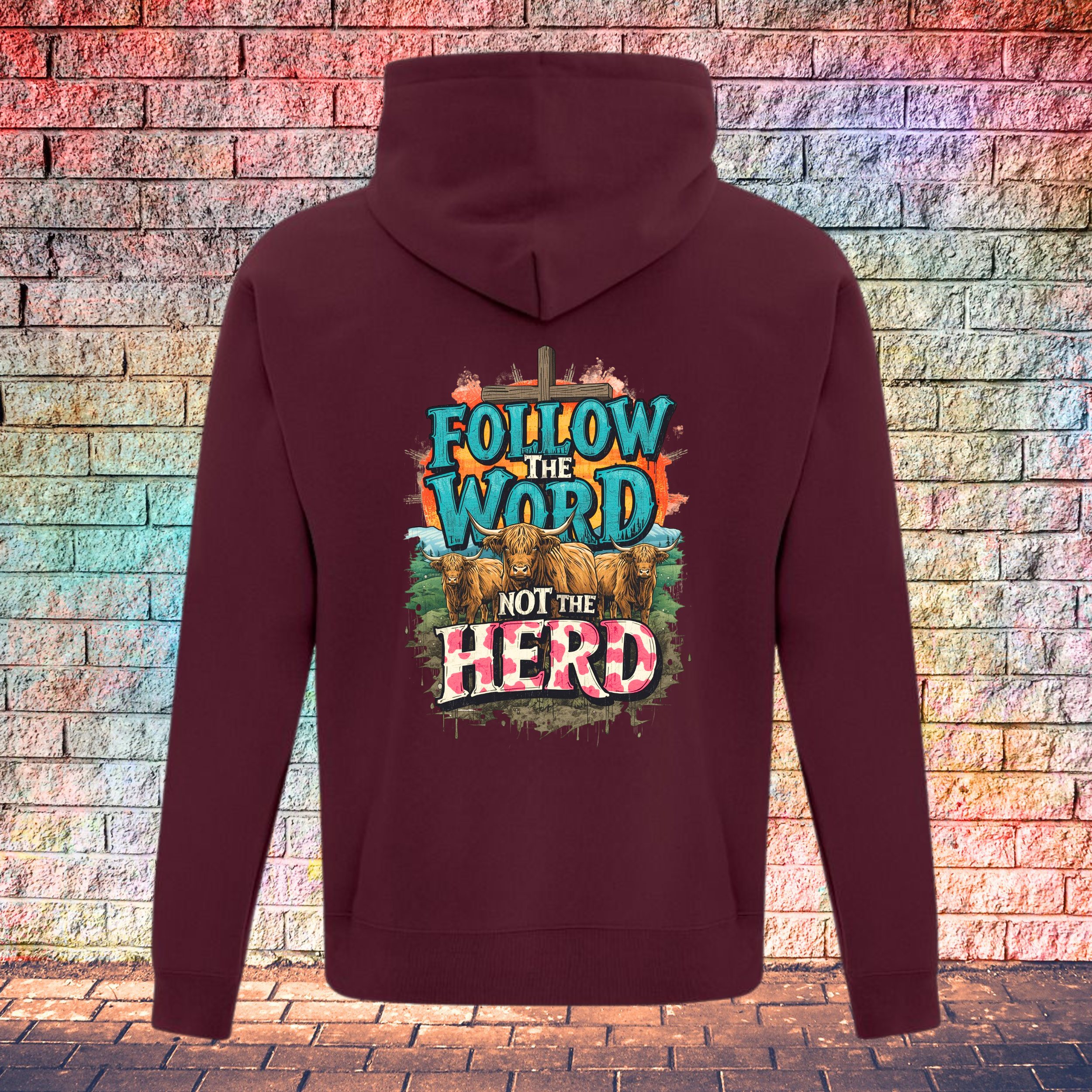 Follow The Word Not The Herd - Youth Hoodie