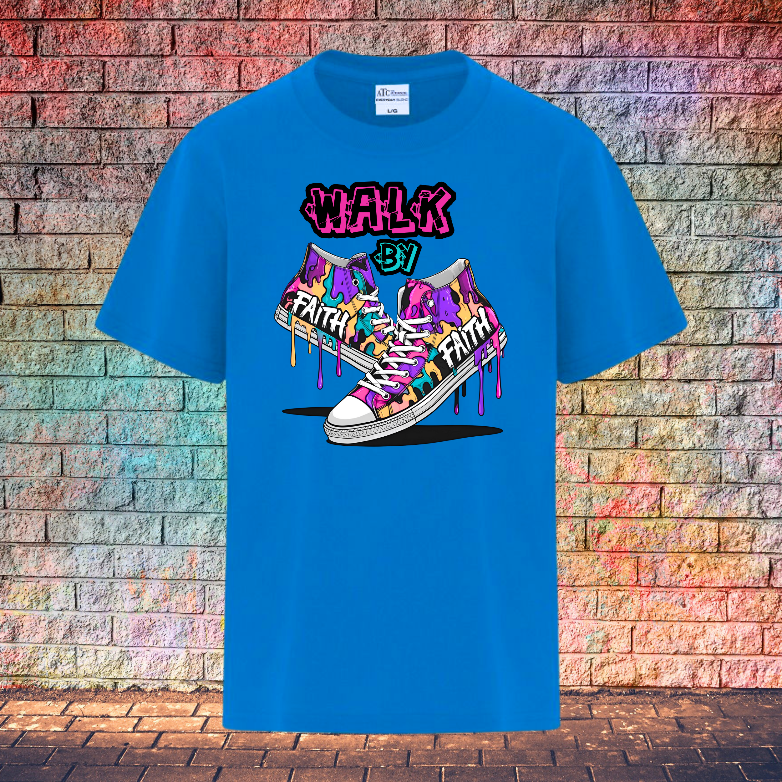 Walk By Faith / Shoes - Youth T-Shirt