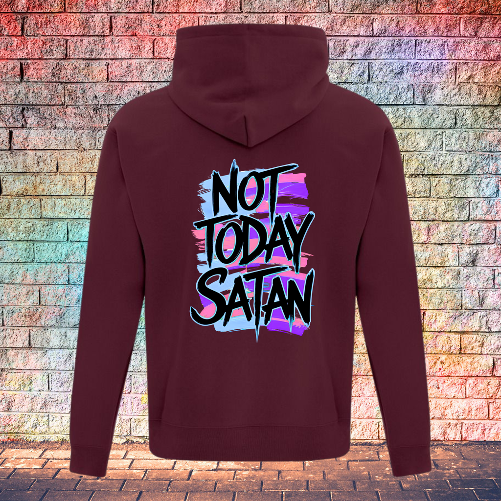 Not Today Satan - Youth Hoodie