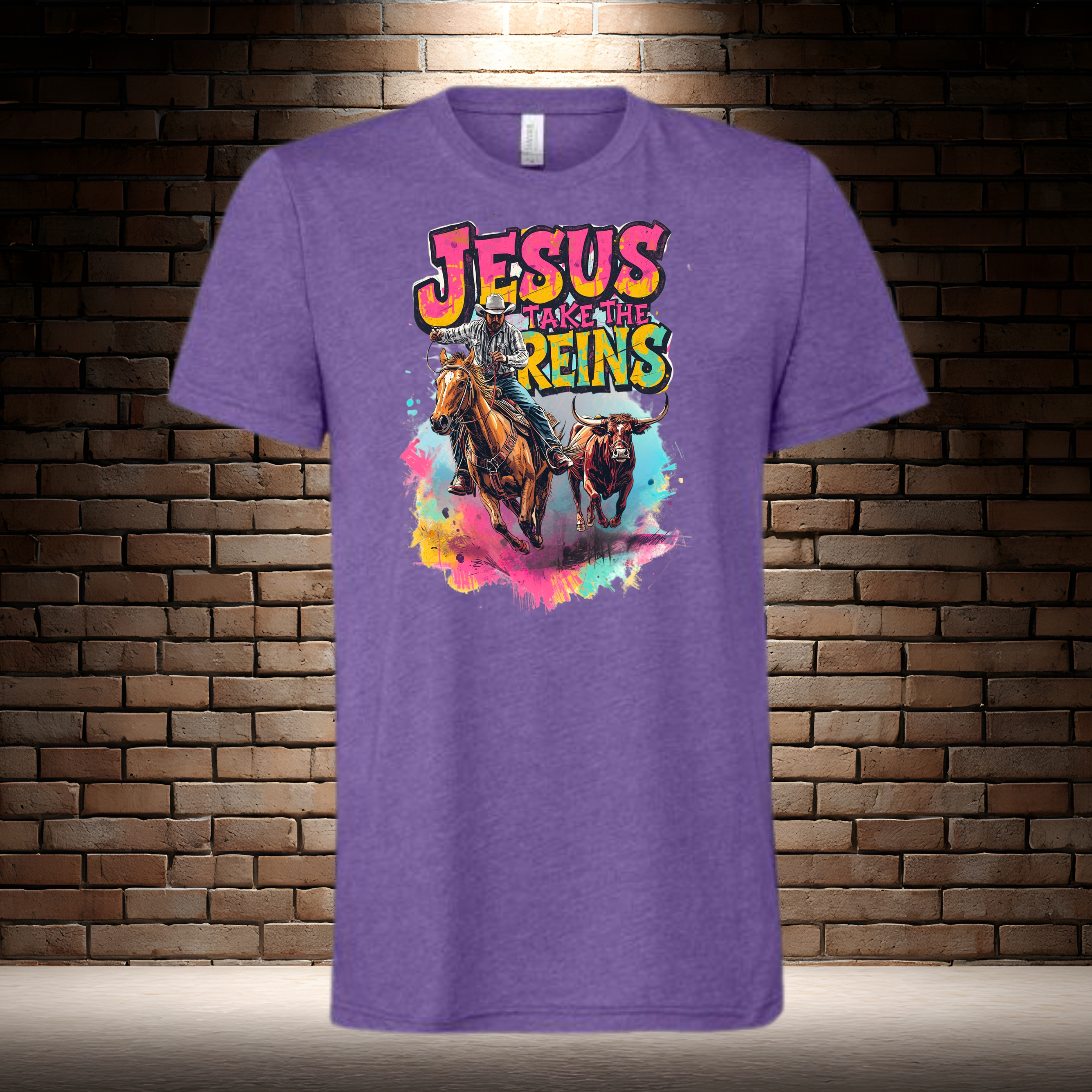 Jesus Take The Reins / Cowboy and Bull