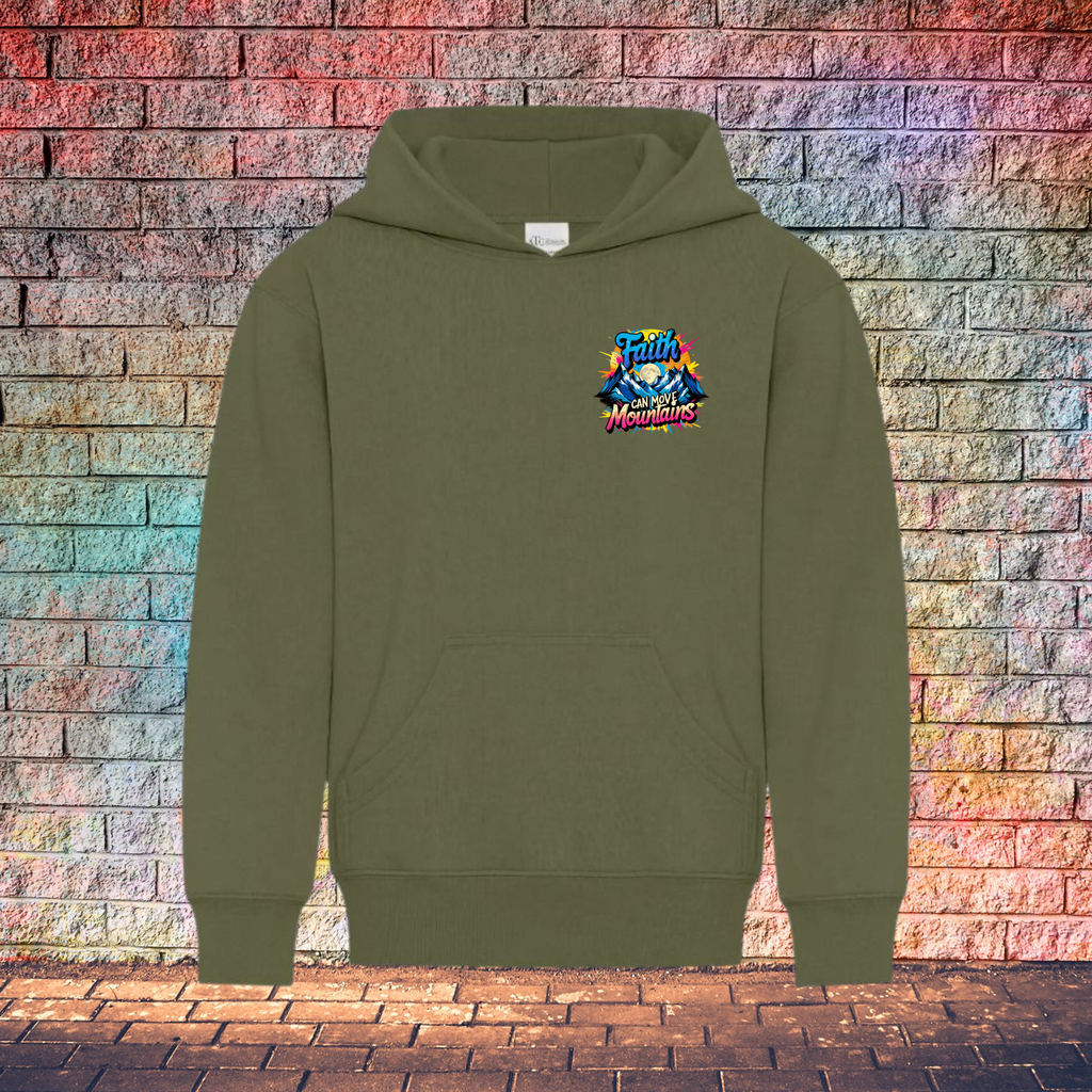 Faith Can Move Mountains - Youth Hoodie