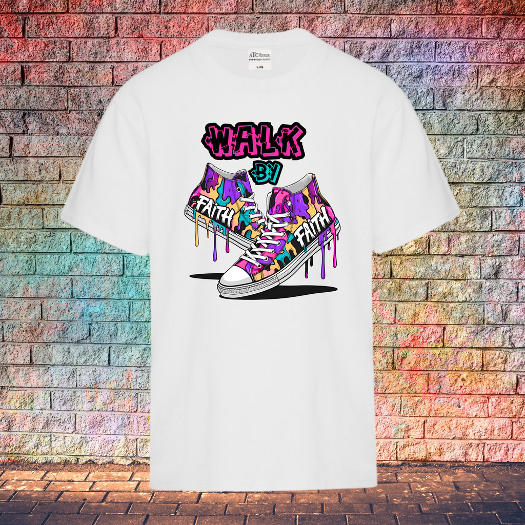 Walk By Faith / Shoes - Youth T-Shirt