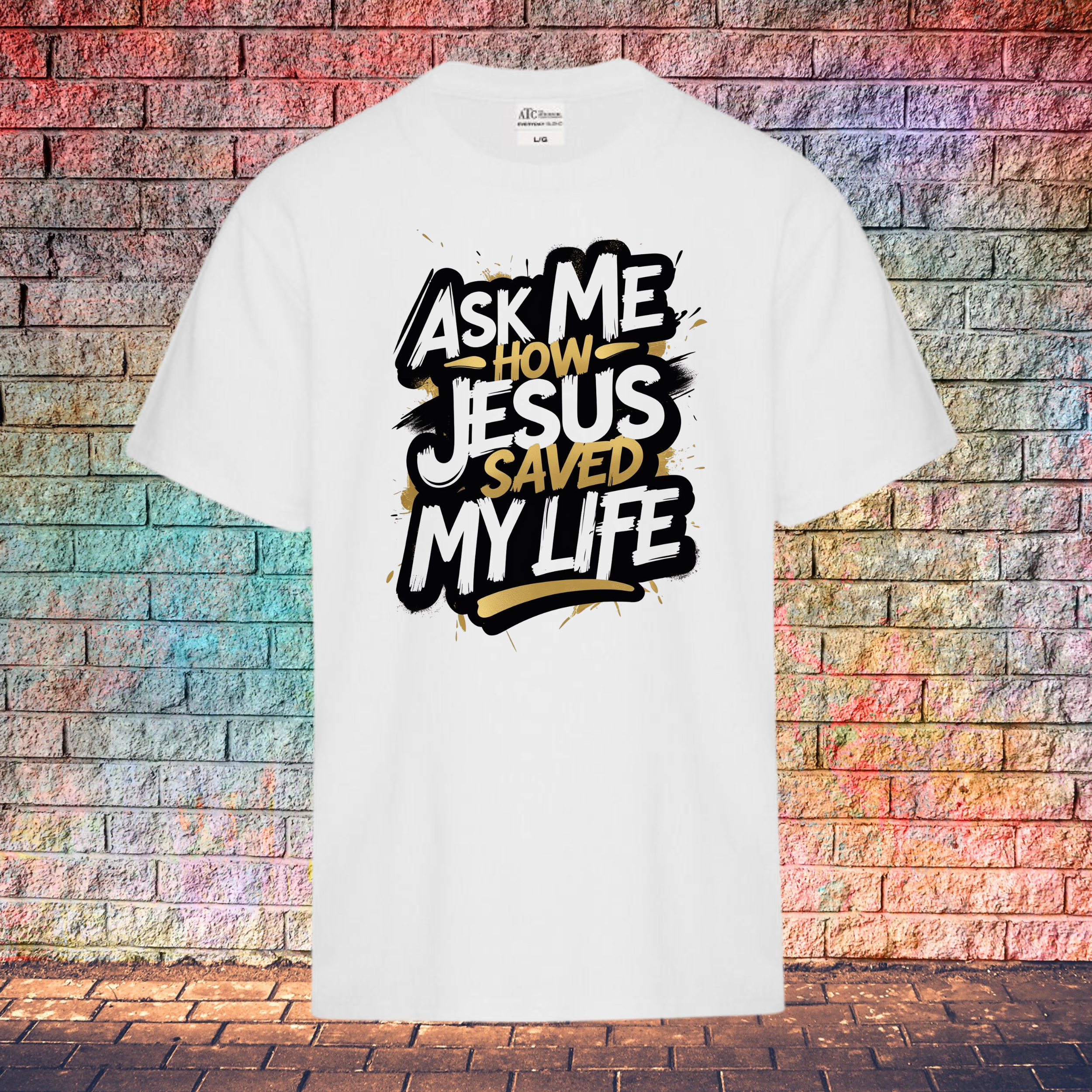 Ask Me How Jesus Saved My Life - Youth T-Shirt