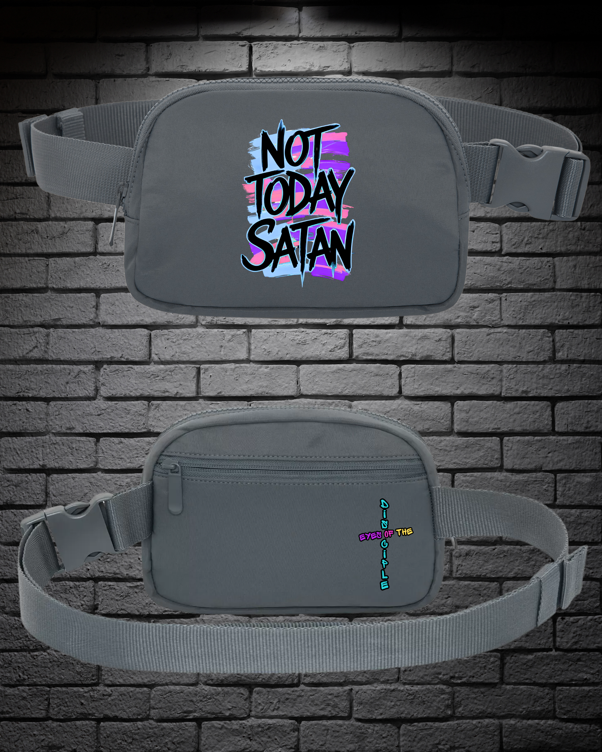 Storm Grey - Cross Body / Hip Bag