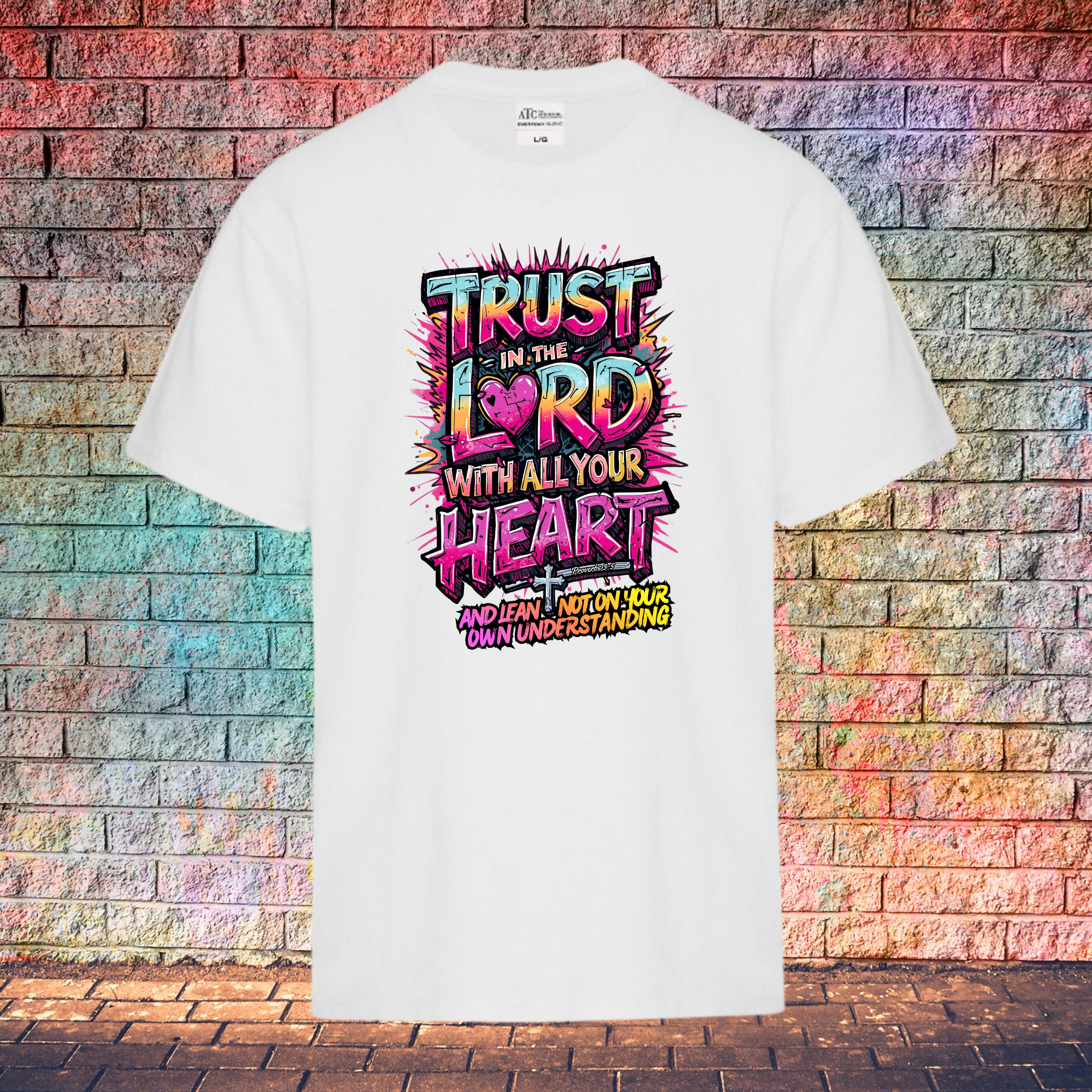 Trust In The Lord With All Your Heart And Lean Not On Your Own Understanding - Youth T-Shirt