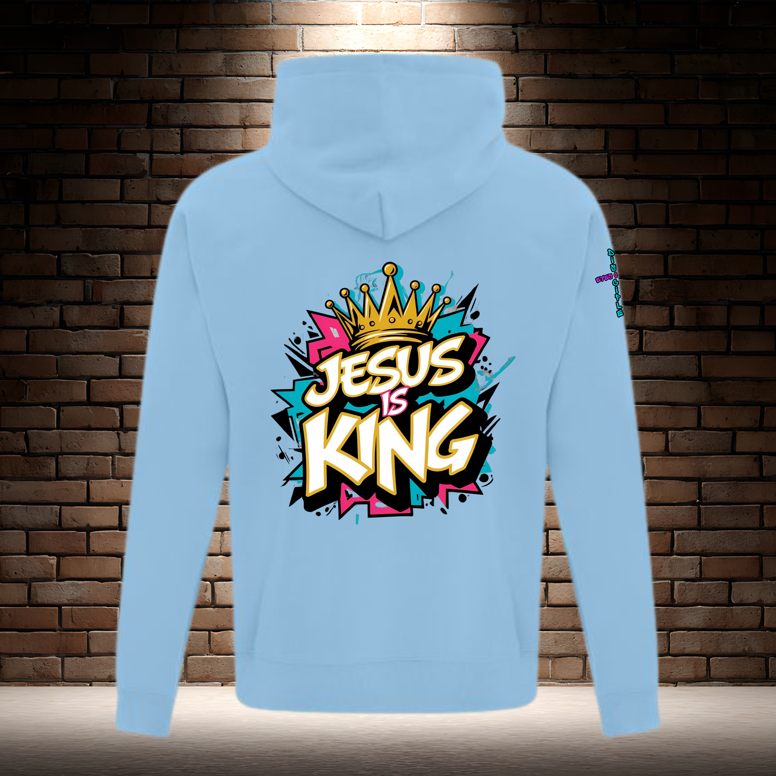 Jesus Is King - Color Burst