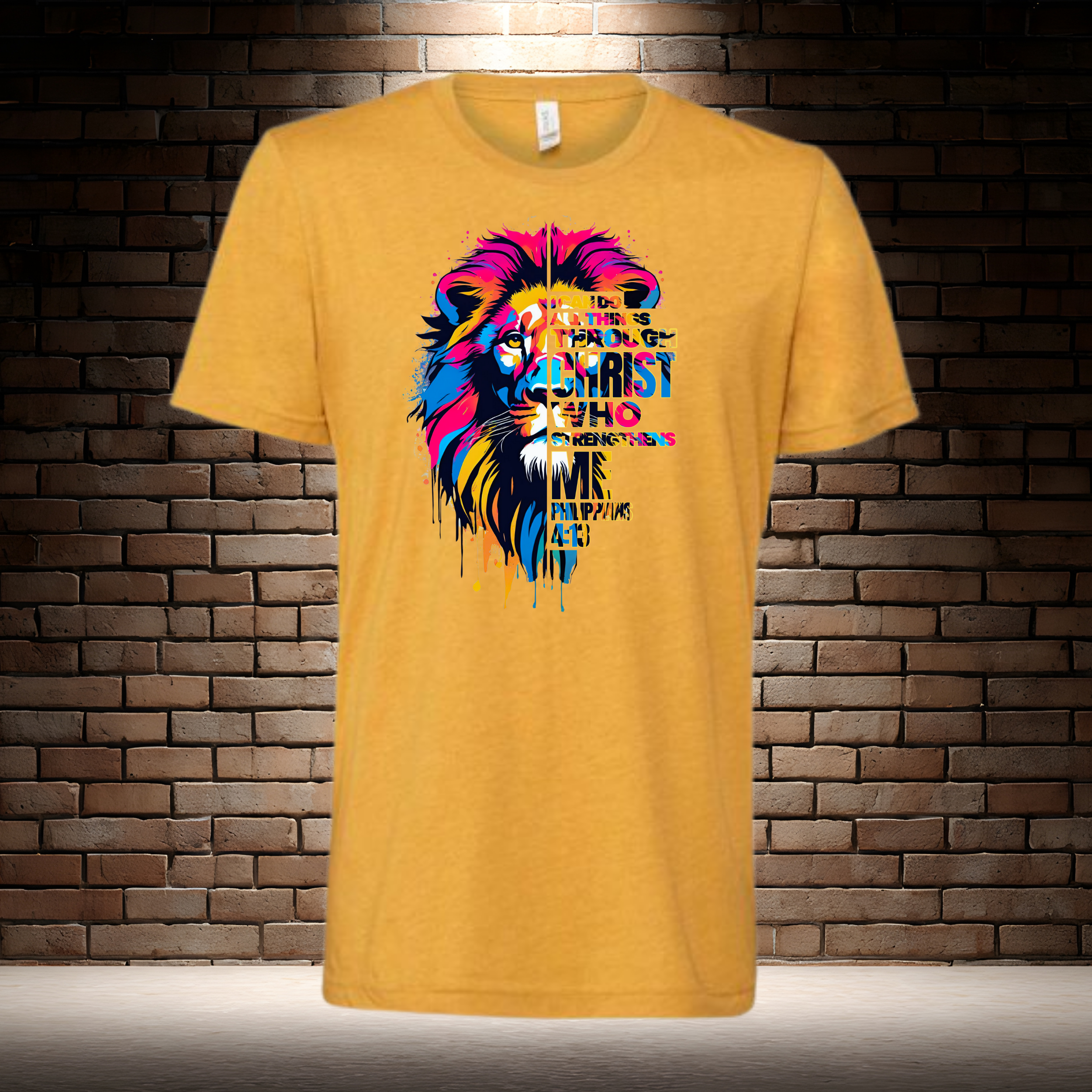 Philippians 4:13 Lion