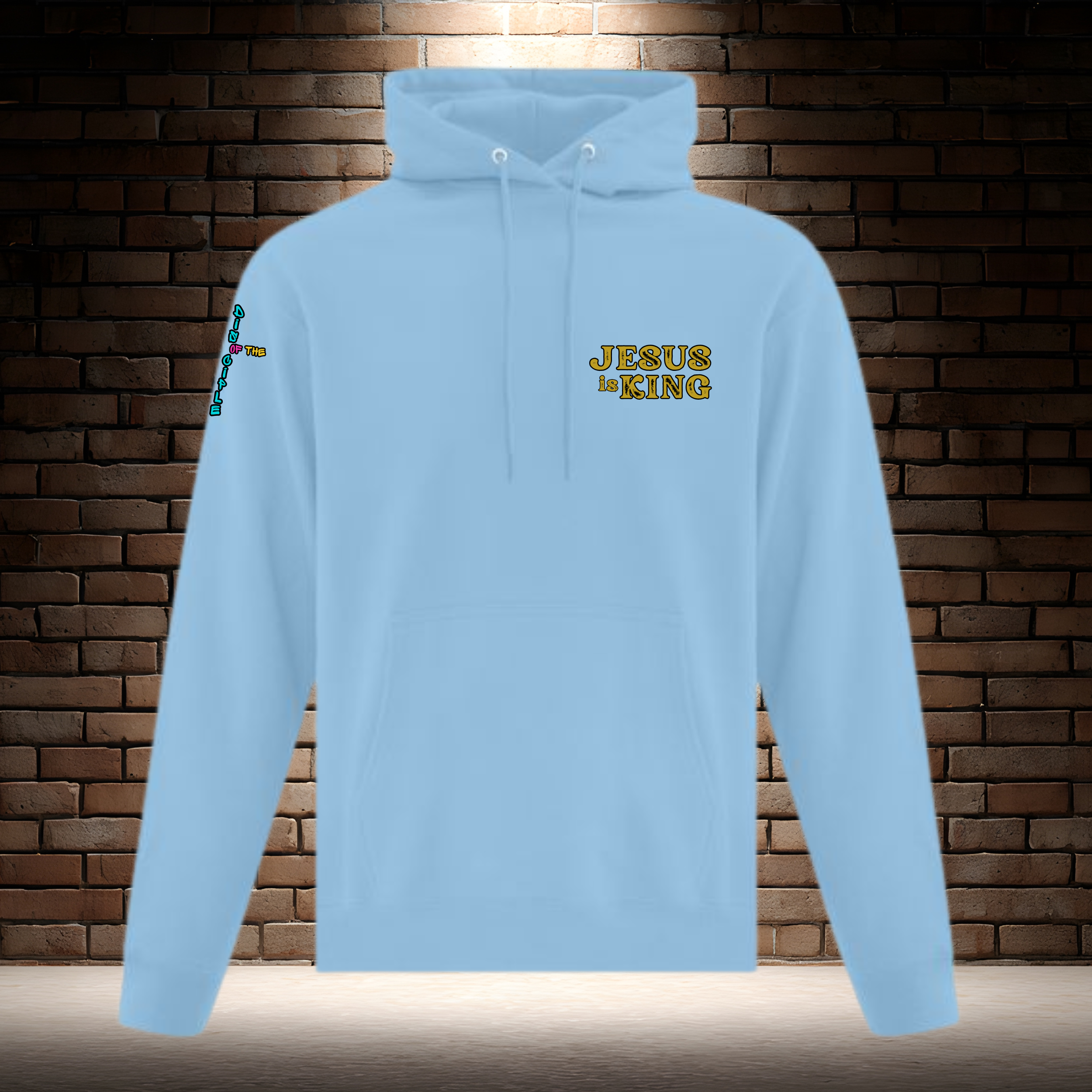 Jesus Is King - Rustic Gold