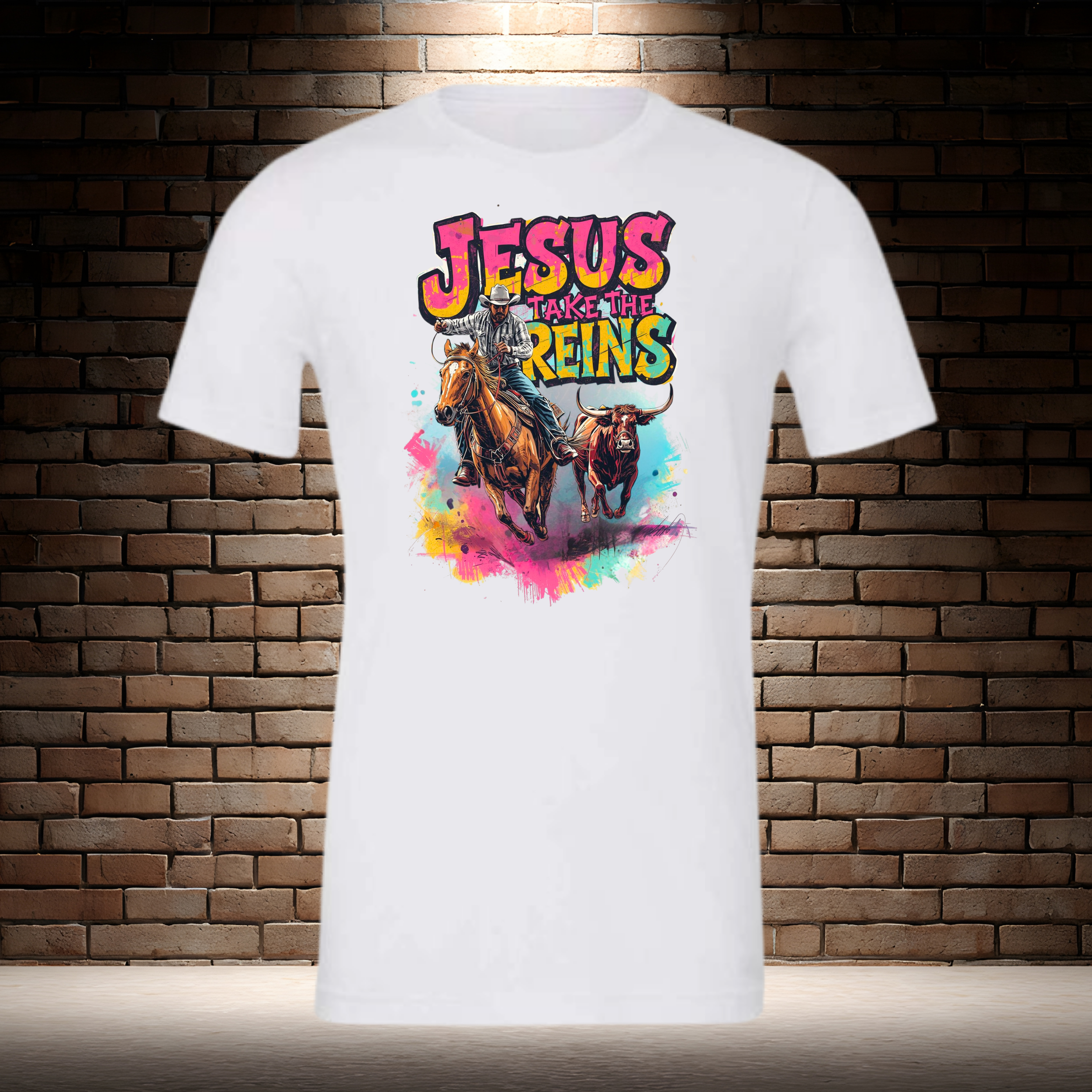 Jesus Take The Reins / Cowboy and Bull