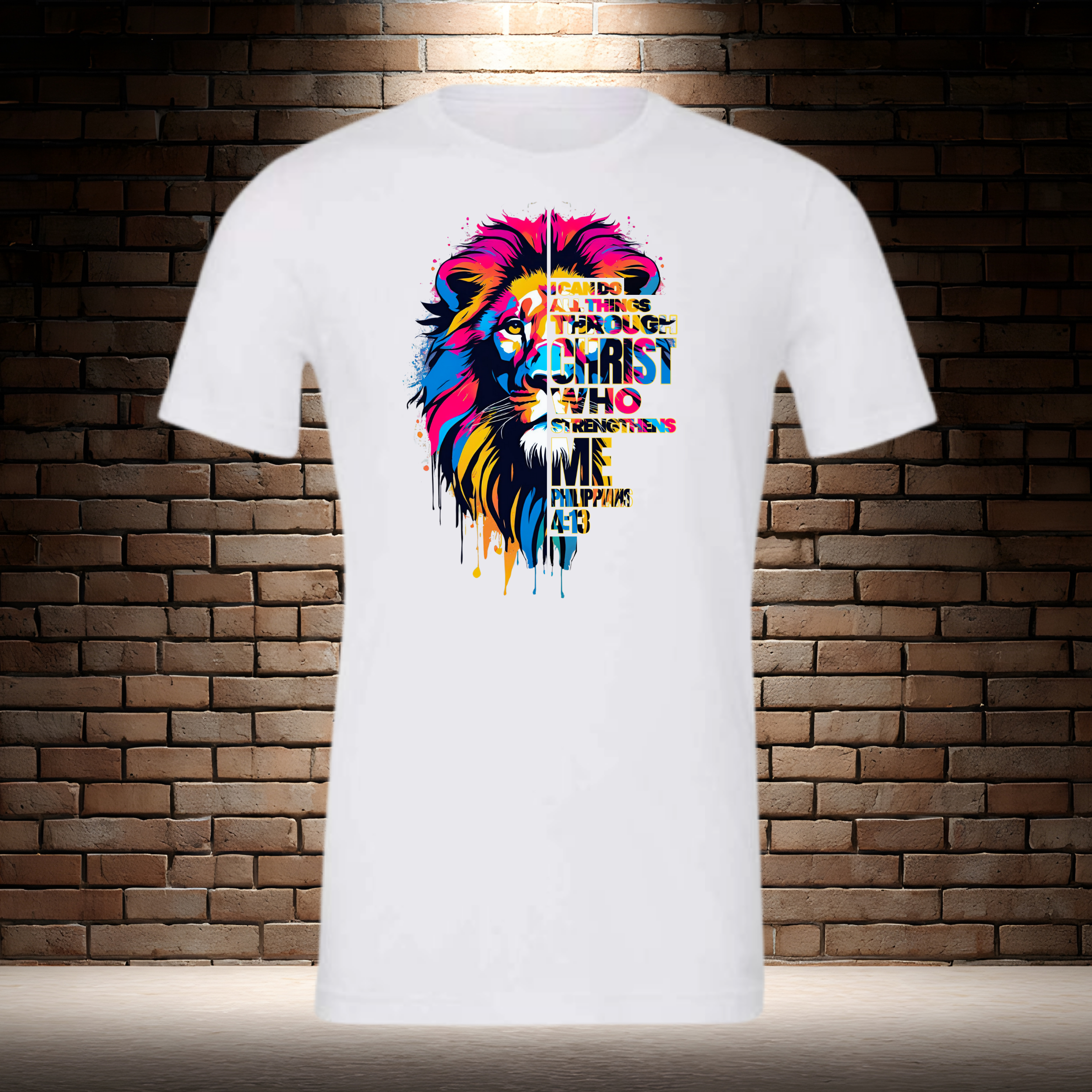 Philippians 4:13 Lion