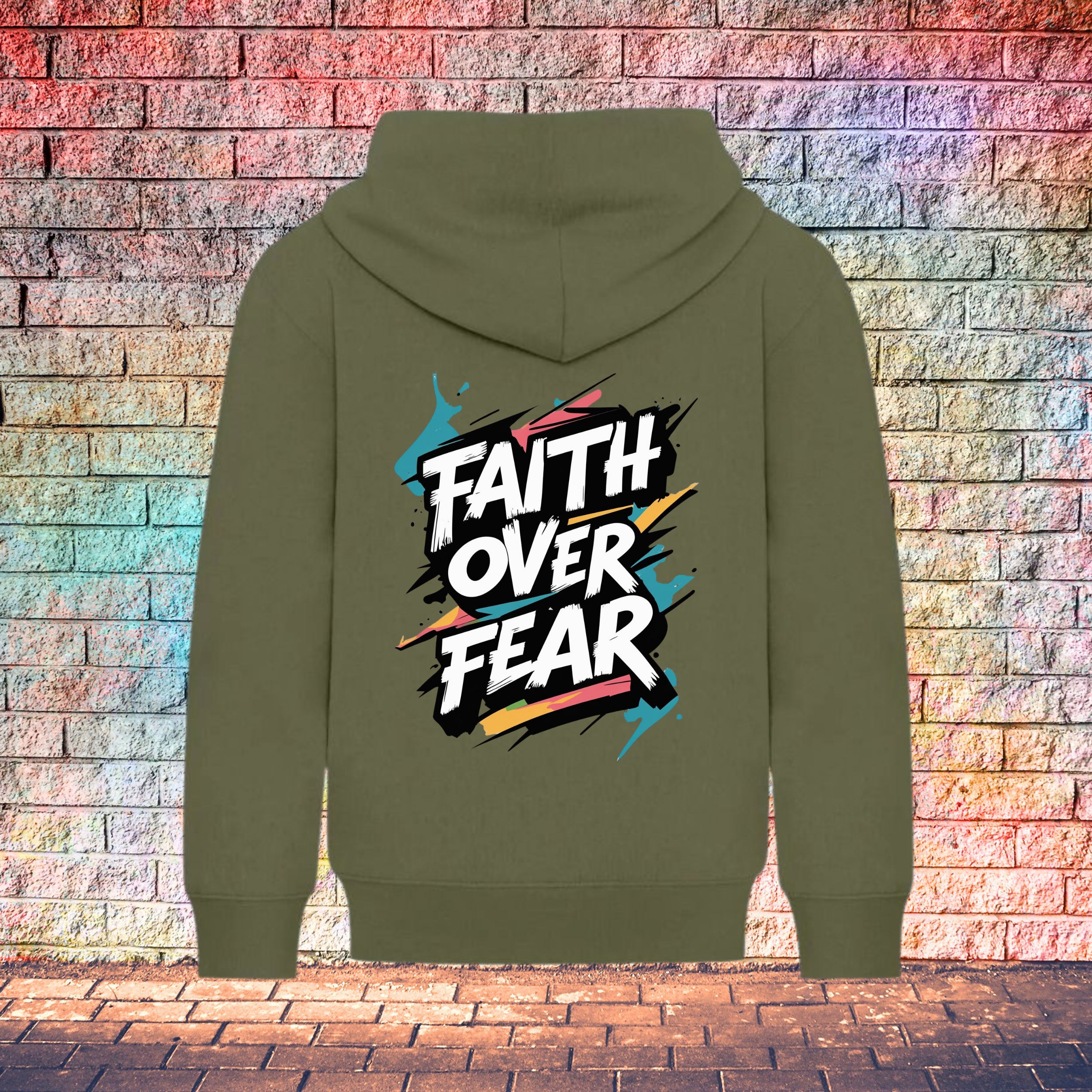 Faith Over Fear - Youth Hoodie