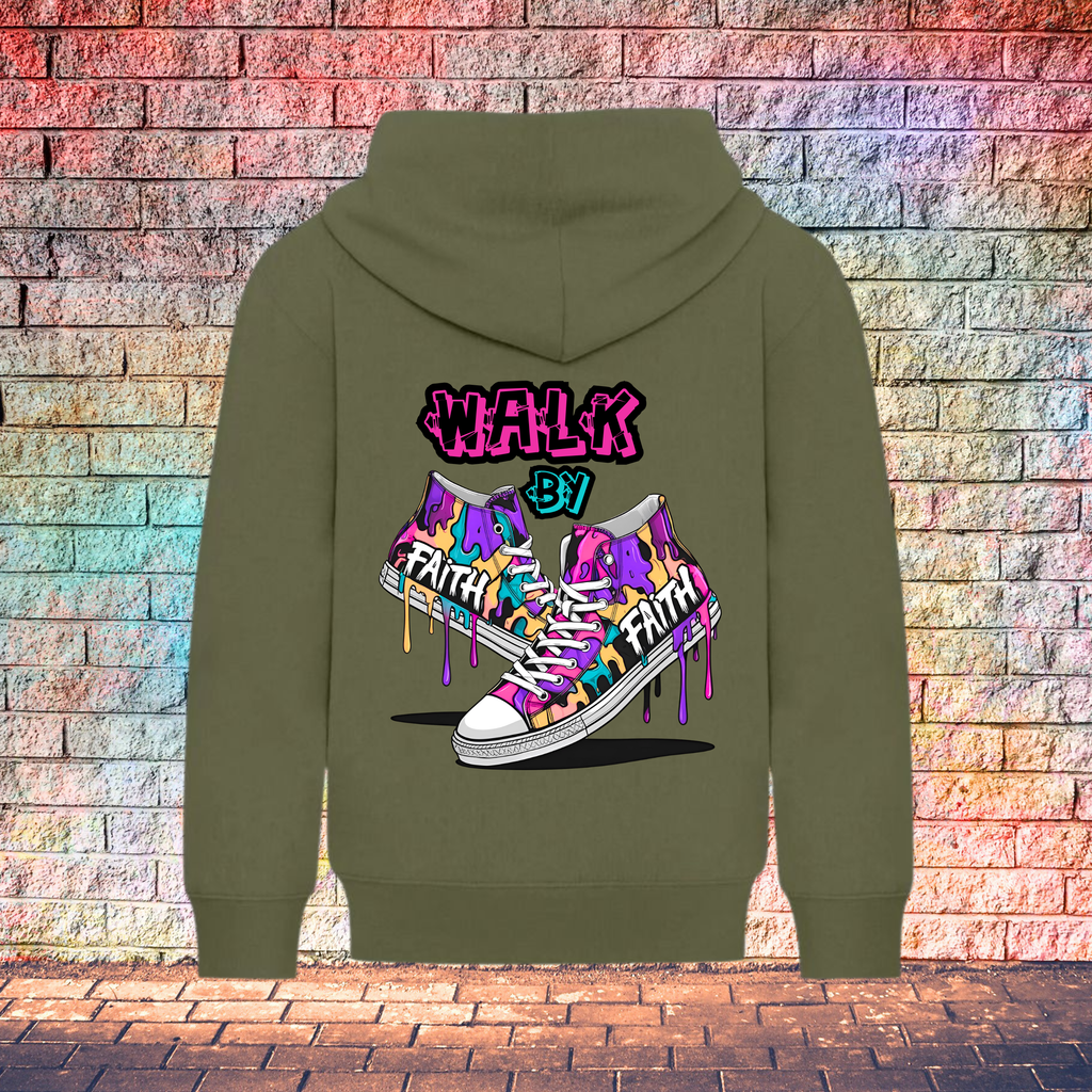 Walk By Faith / Shoes - Youth Hoodie