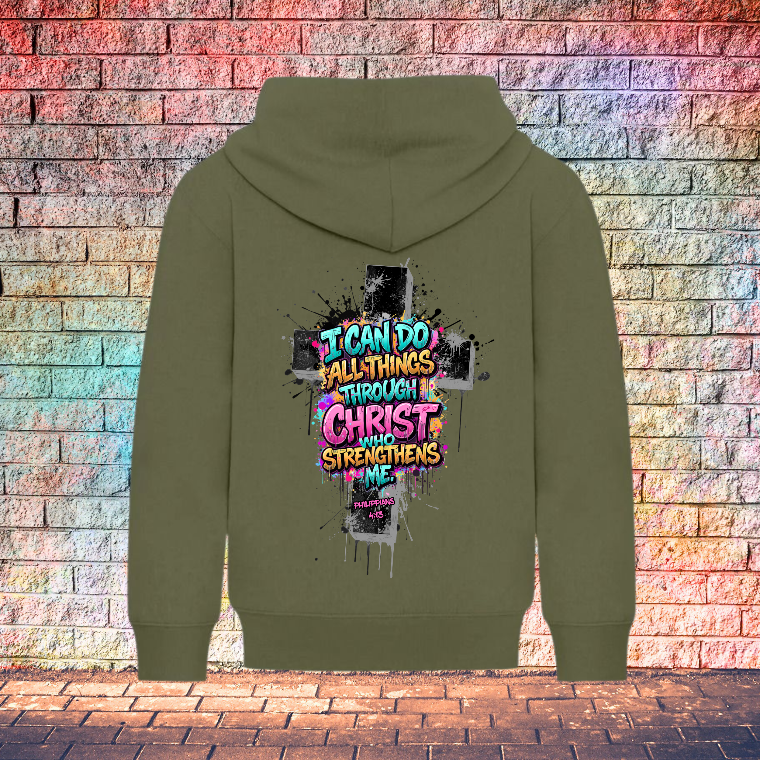 I Can Do All Things Through Christ Who Strengthens Me - Youth Hoodie