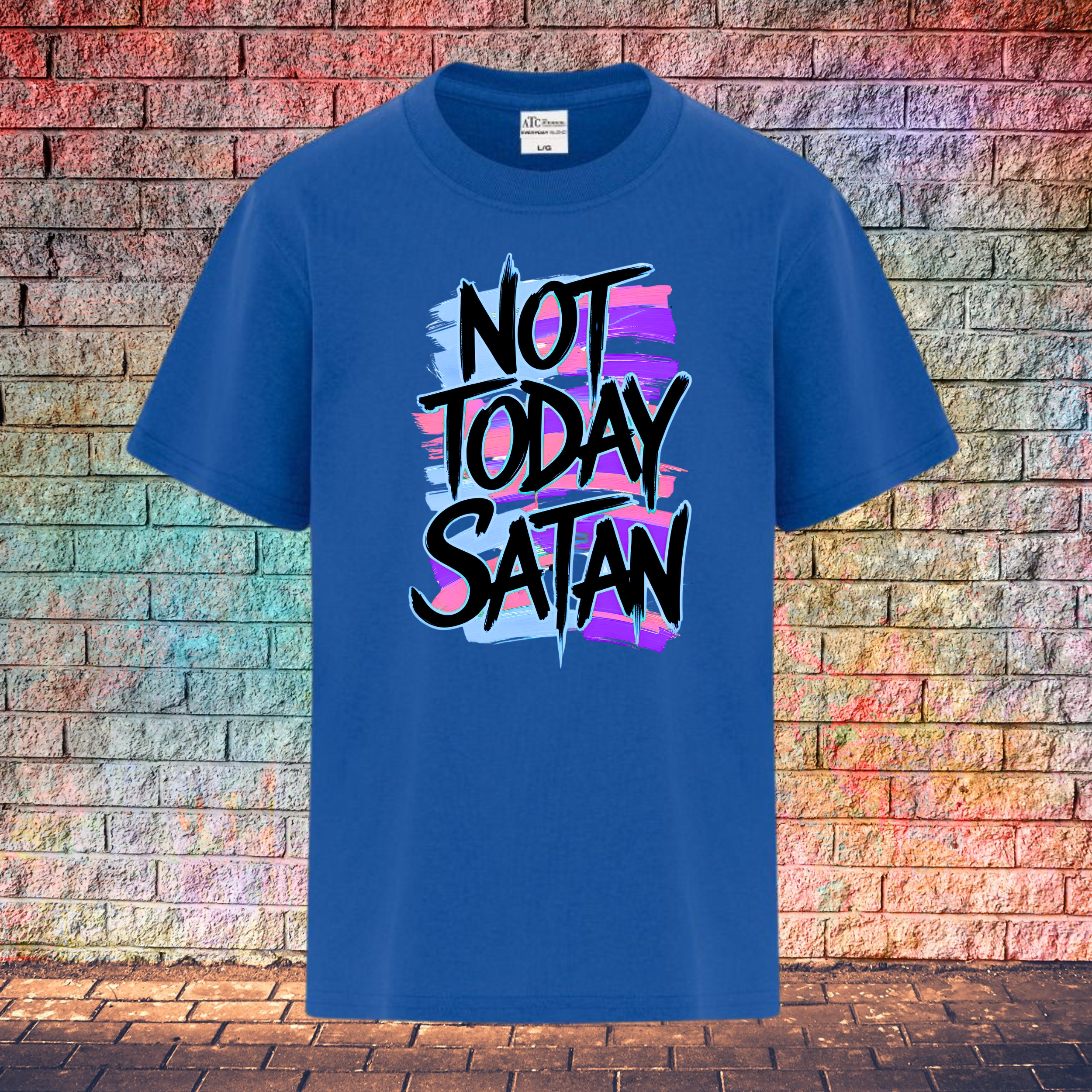Not Today Satan - Youth T-Shirt