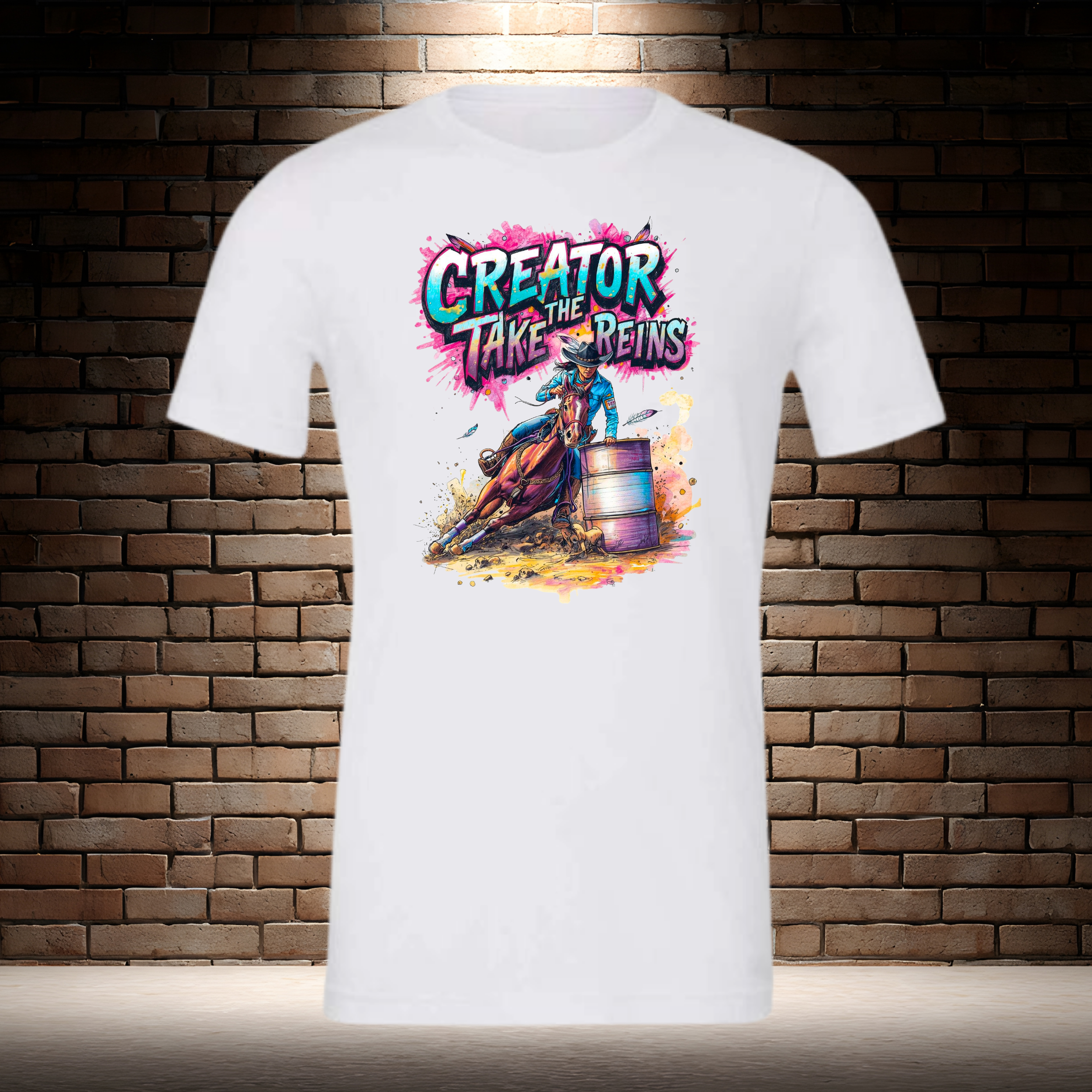 Creator Take The Reins - White/Turquoise Creator