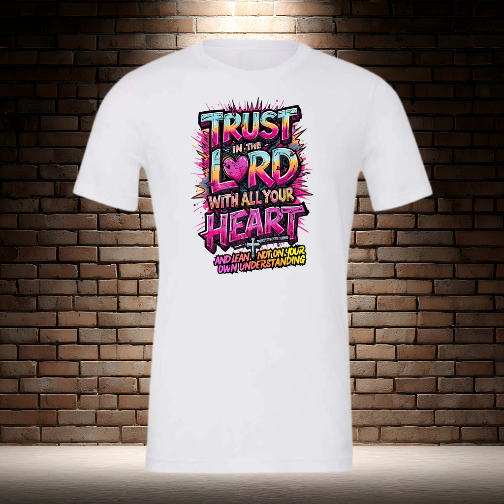 Trust In The Lord With All Your Heart And Lean Not On Your Own Understanding