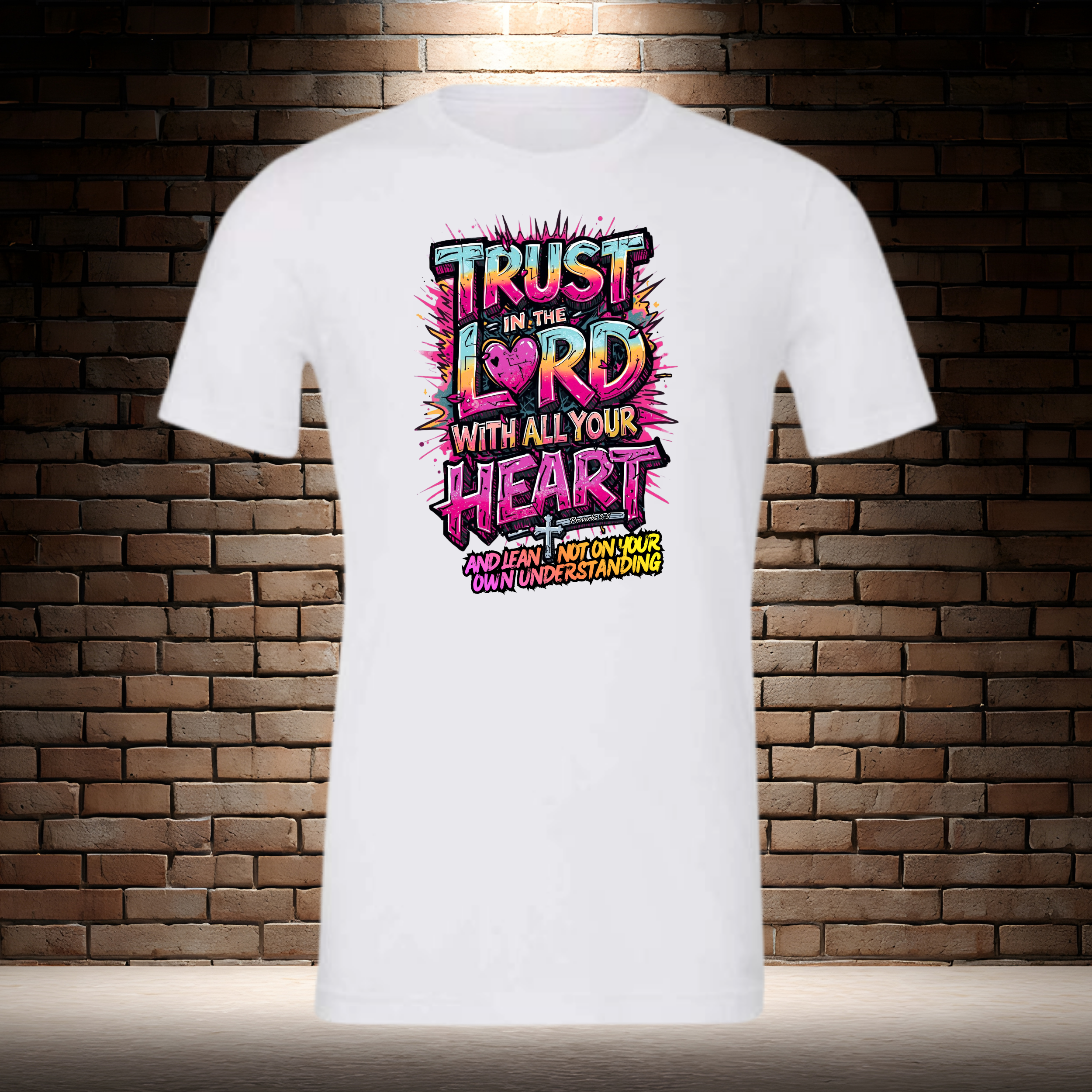 Trust In The Lord With All Your Heart And Lean Not On Your Own Understanding