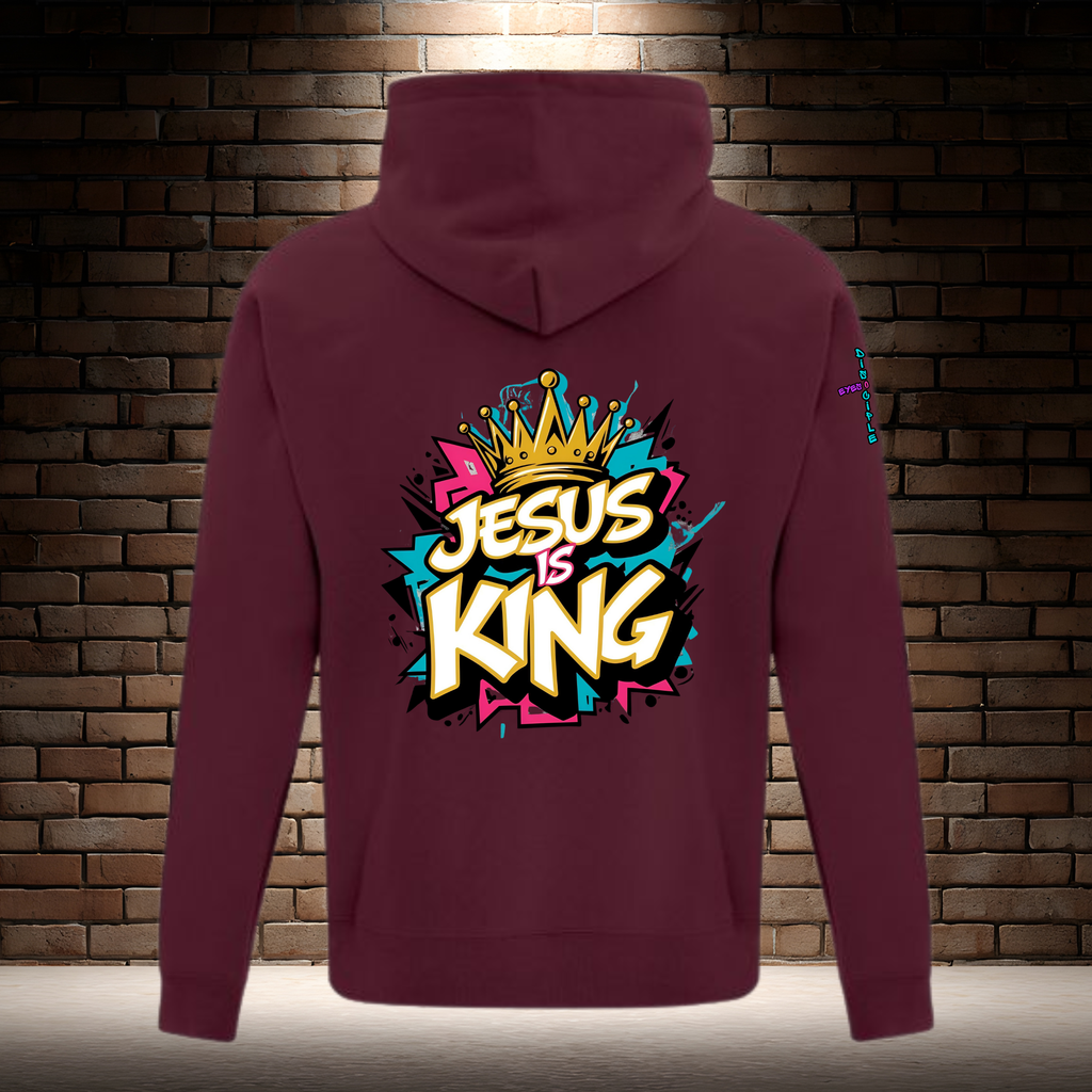 Jesus Is King - Color Burst
