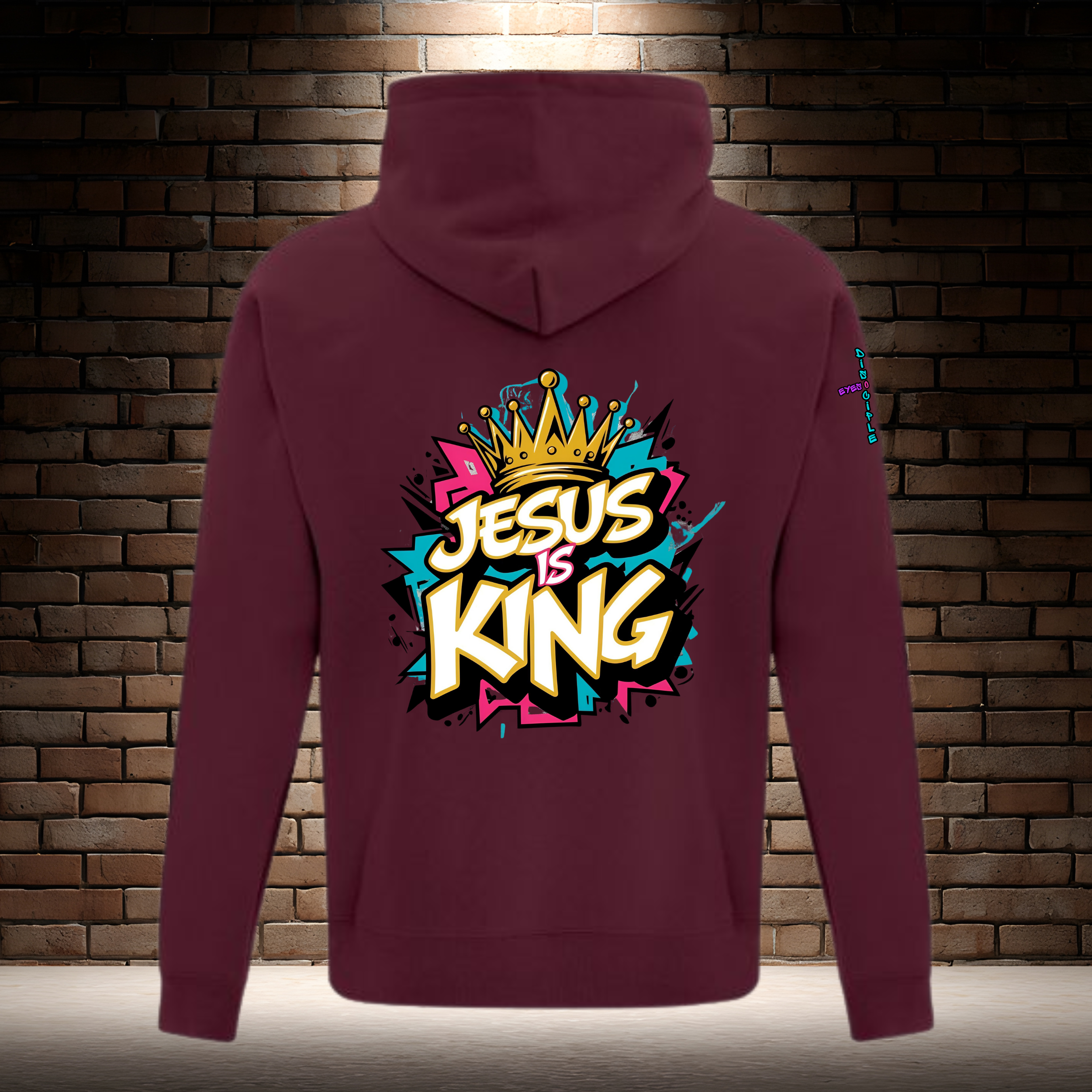 Jesus Is King - Color Burst
