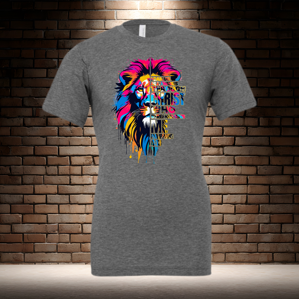 Philippians 4:13 Lion