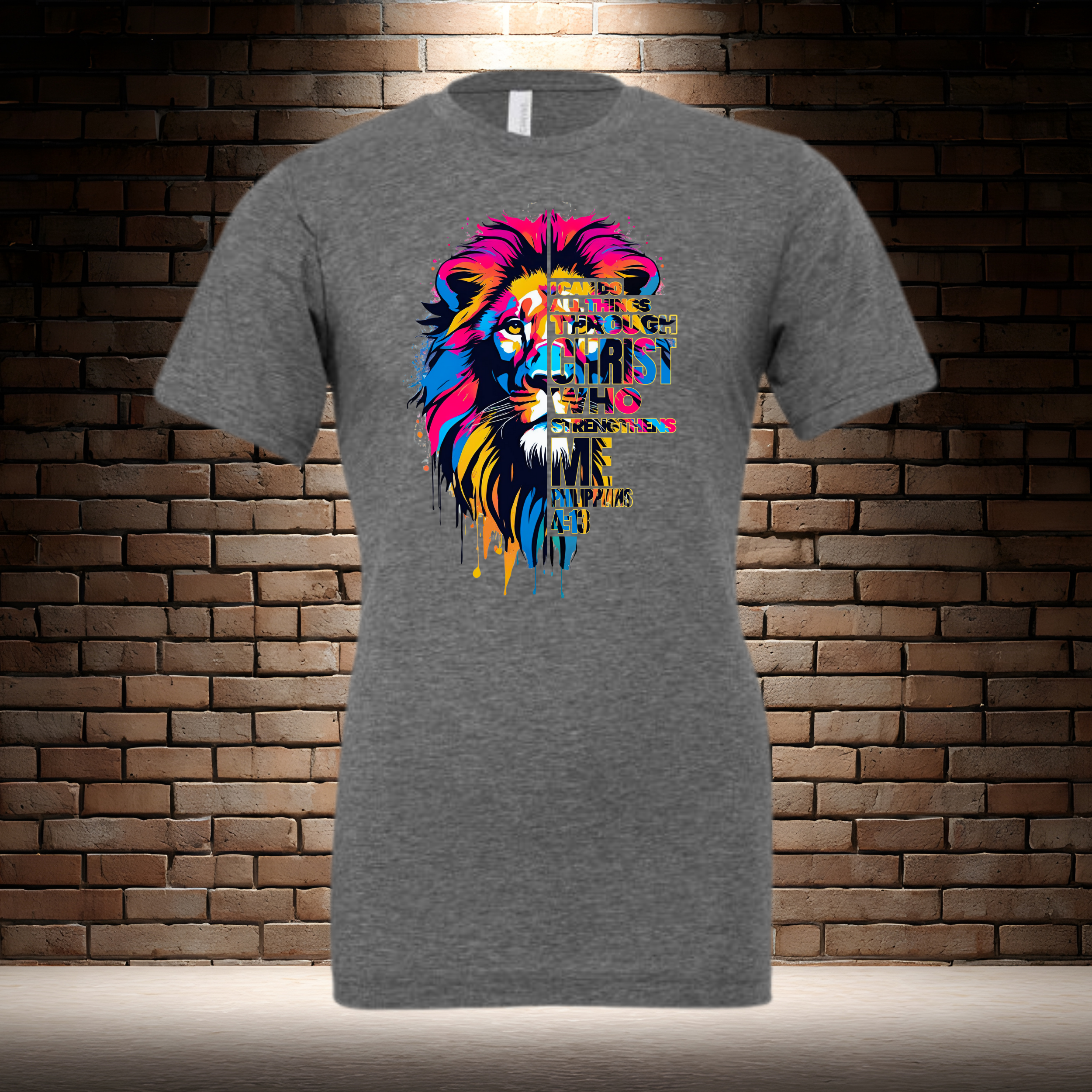 Philippians 4:13 Lion