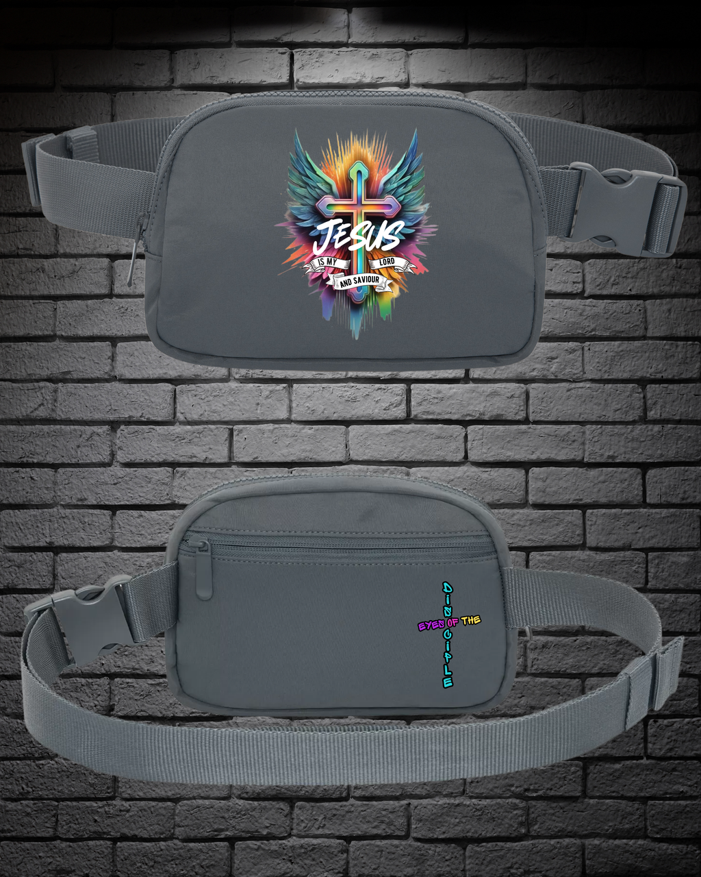 Storm Grey - Cross Body / Hip Bag