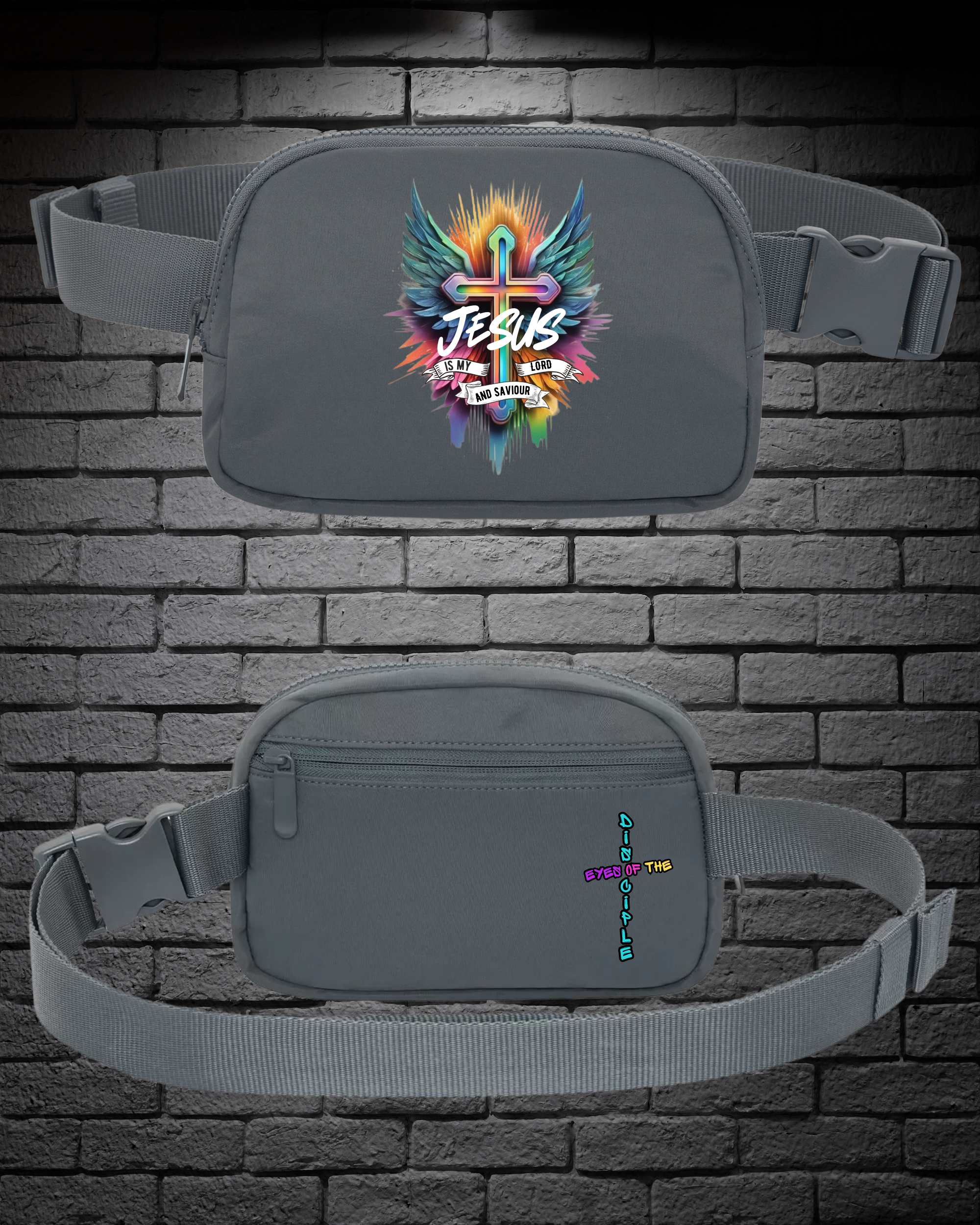 Storm Grey - Cross Body / Hip Bag