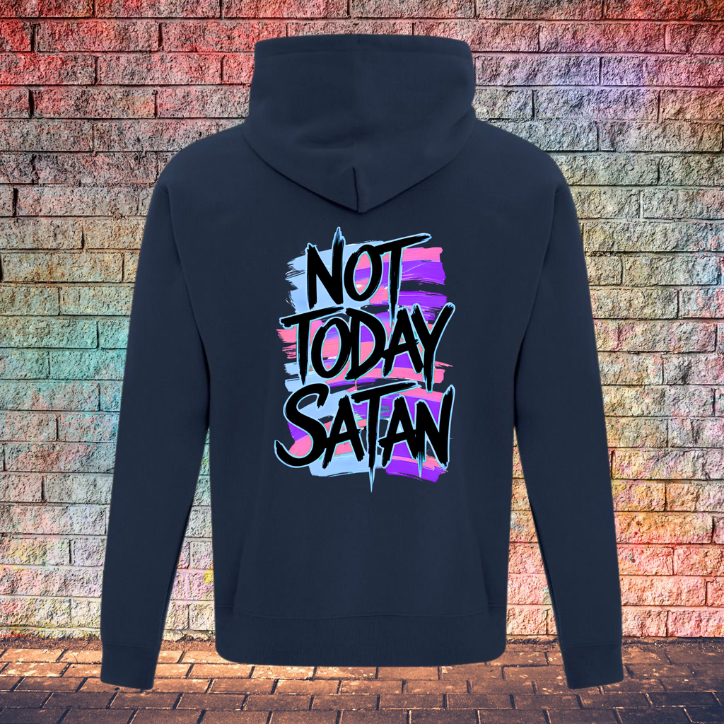 Not Today Satan - Youth Hoodie