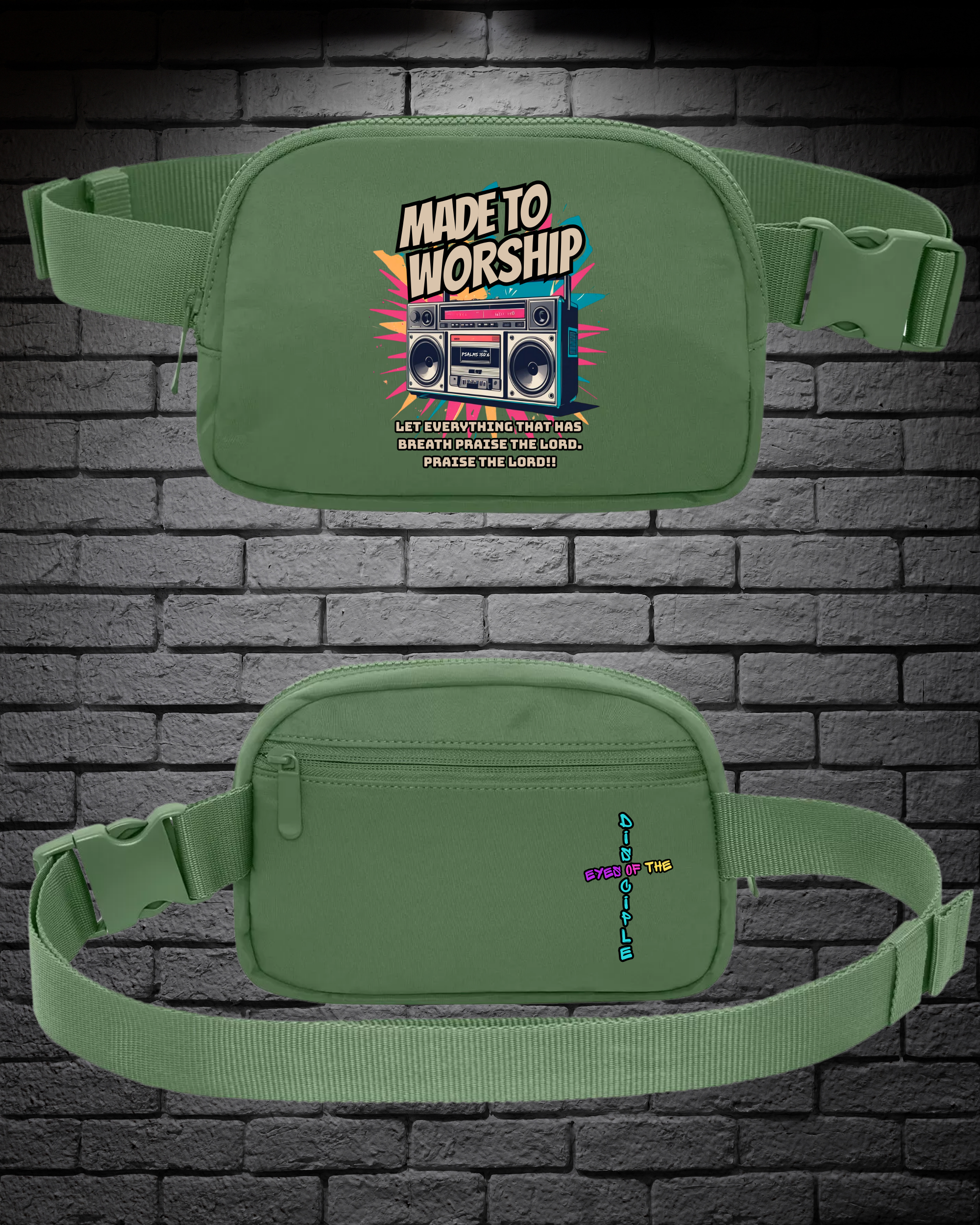 Balsam Green - Cross Body / Hip Bag