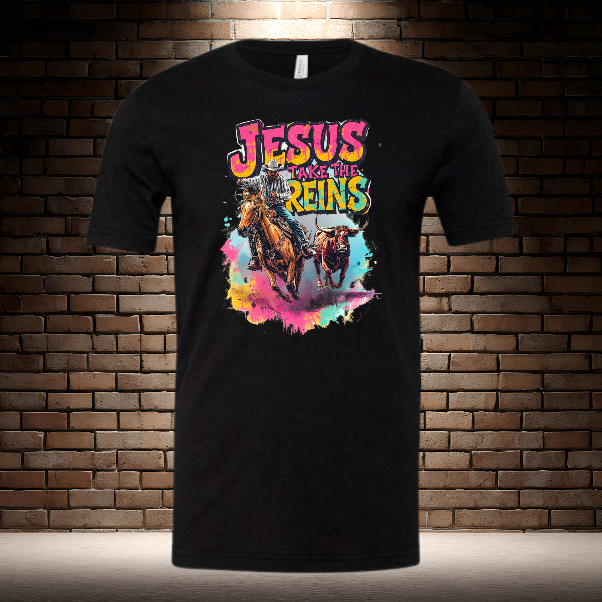 Jesus Take The Reins / Cowboy and Bull