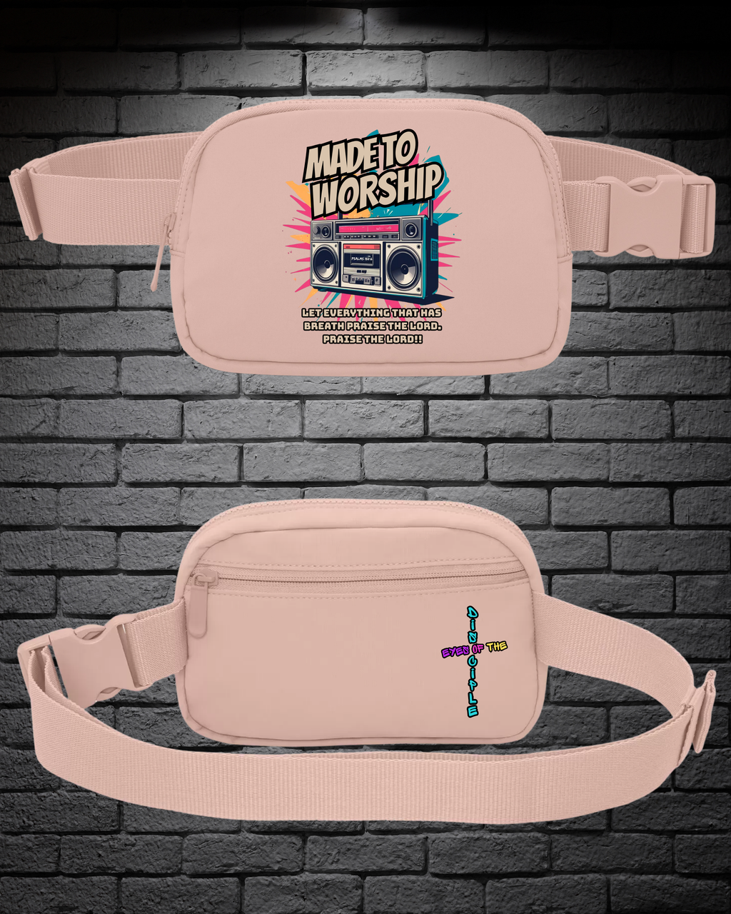 Dusty Rose - Cross Body / Hip Bag