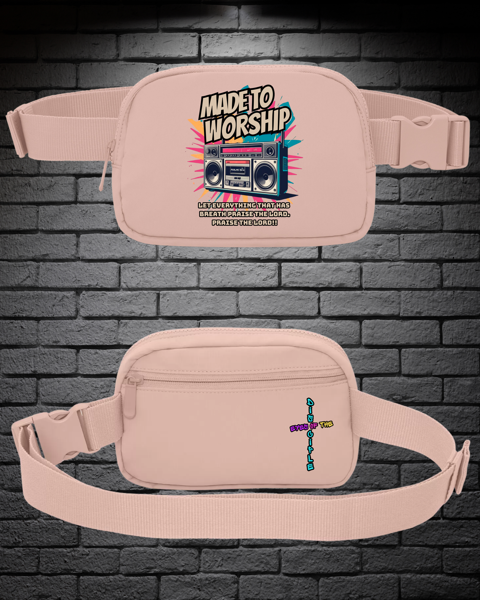 Dusty Rose - Cross Body / Hip Bag