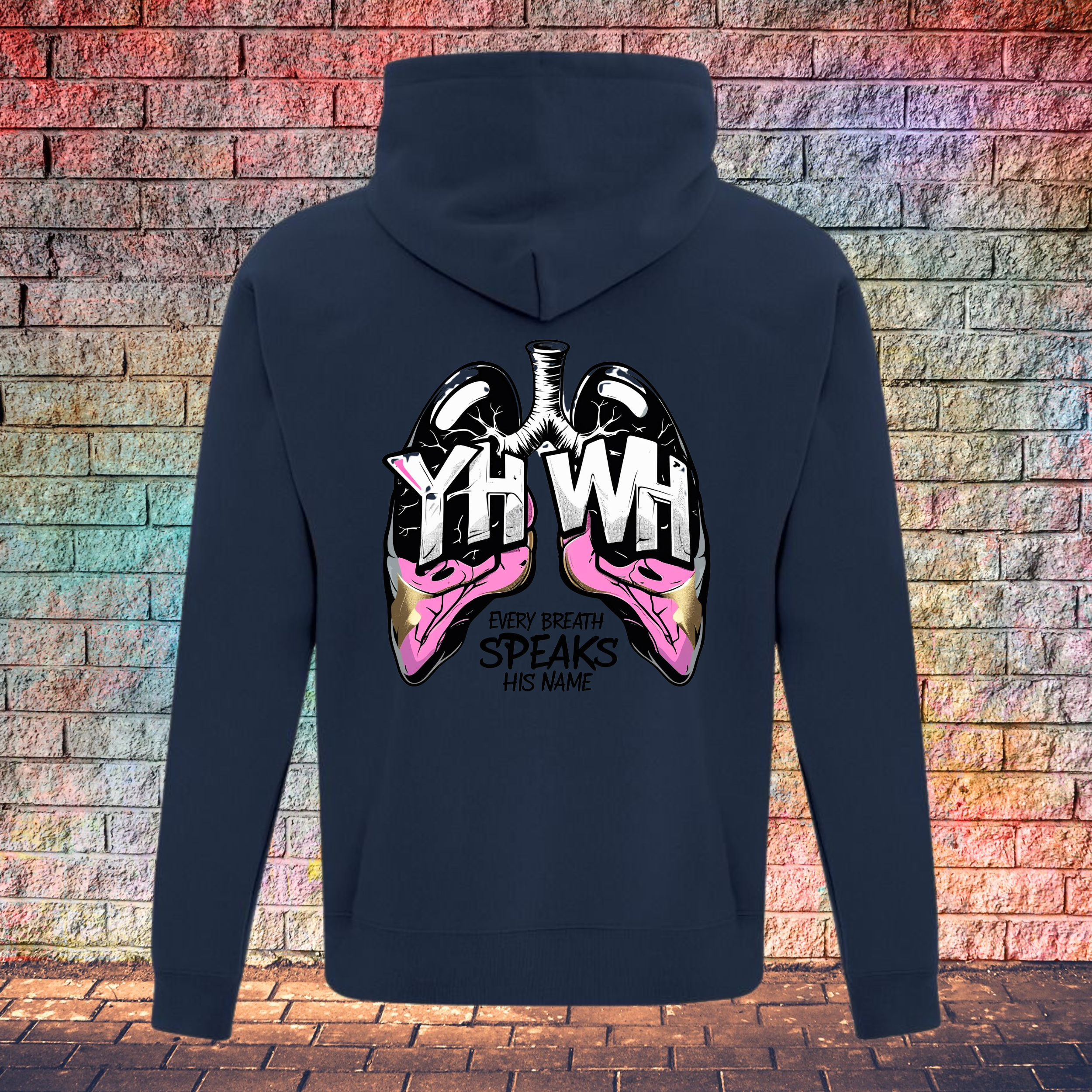 Yahweh Every Breath Speaks His Name - Youth Hoodie