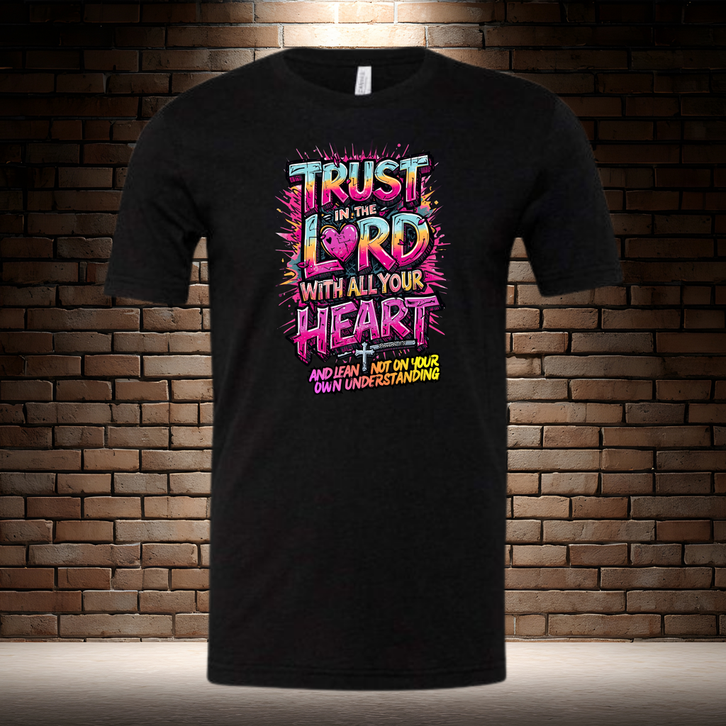 Trust In The Lord With All Your Heart And Lean Not On Your Own Understanding