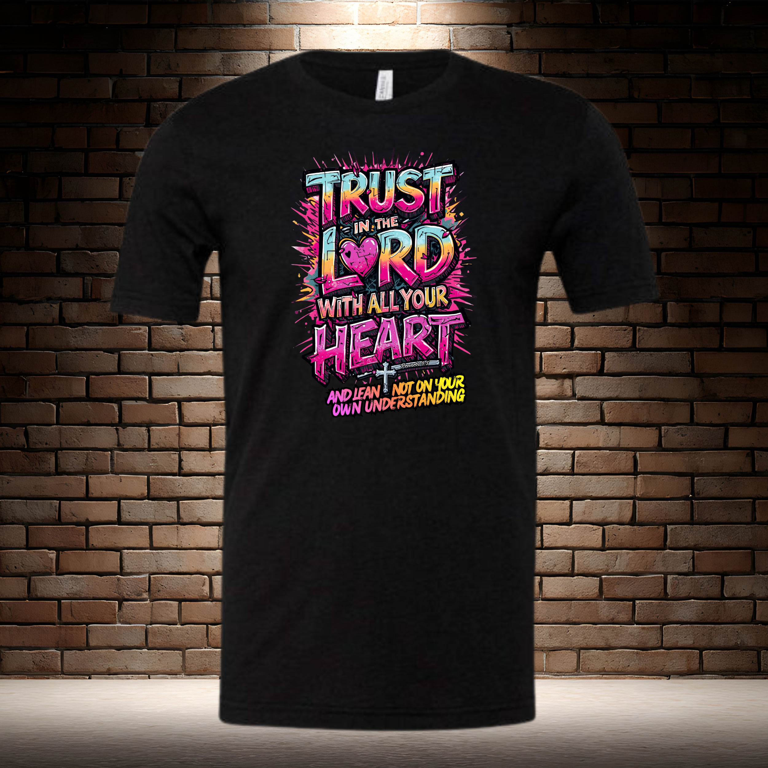 Trust In The Lord With All Your Heart And Lean Not On Your Own Understanding