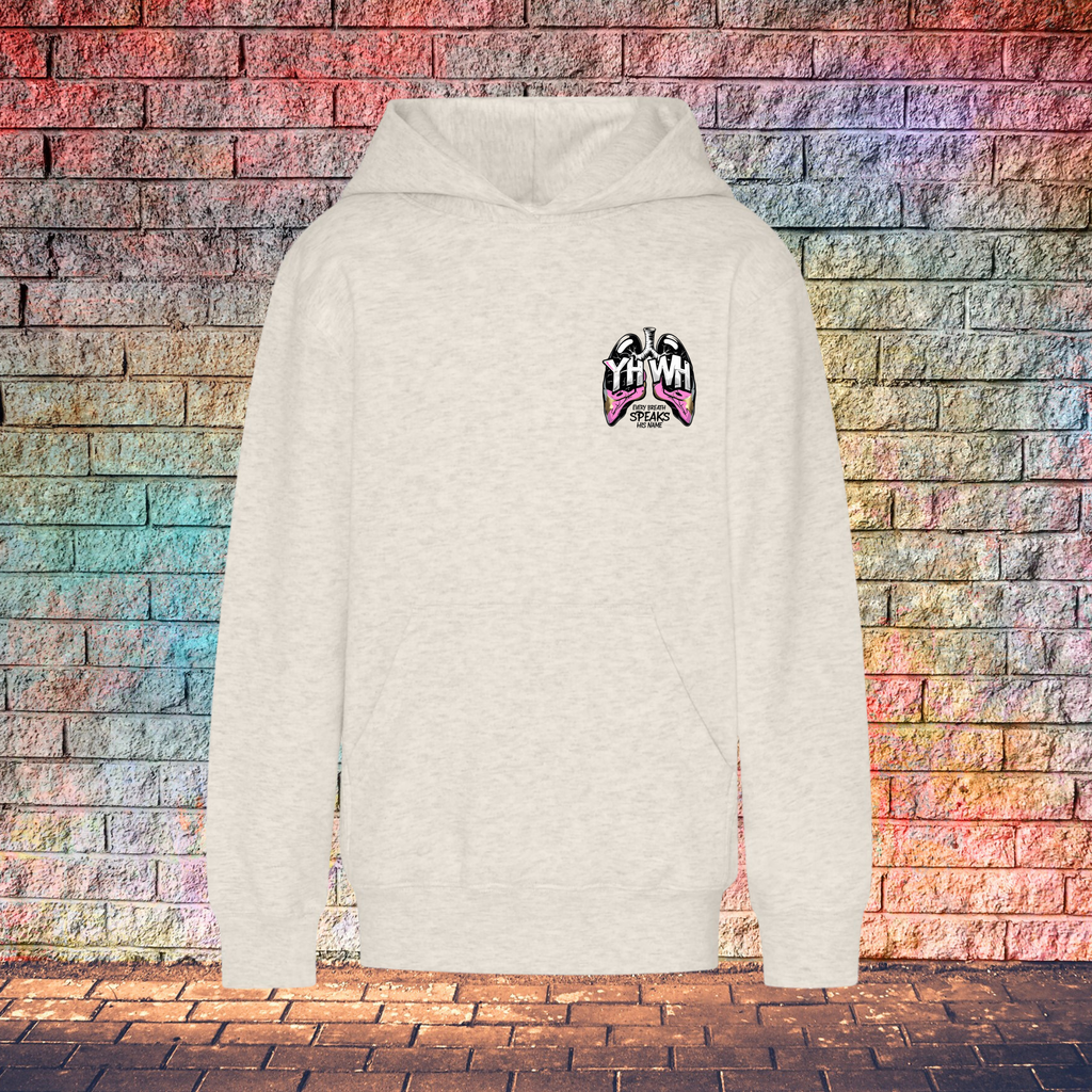 Yahweh Every Breath Speaks His Name - Youth Hoodie