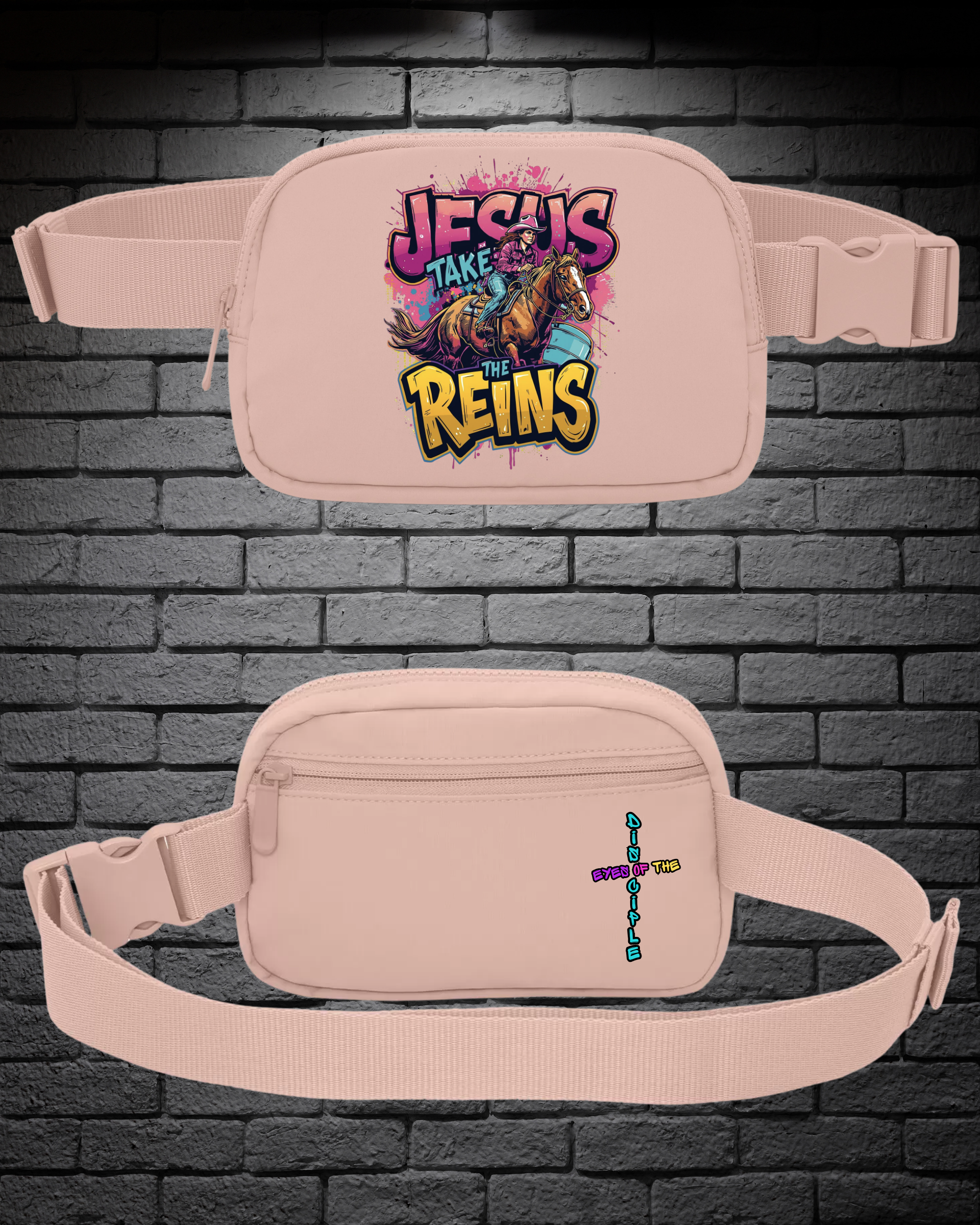 Dusty Rose - Cross Body / Hip Bag