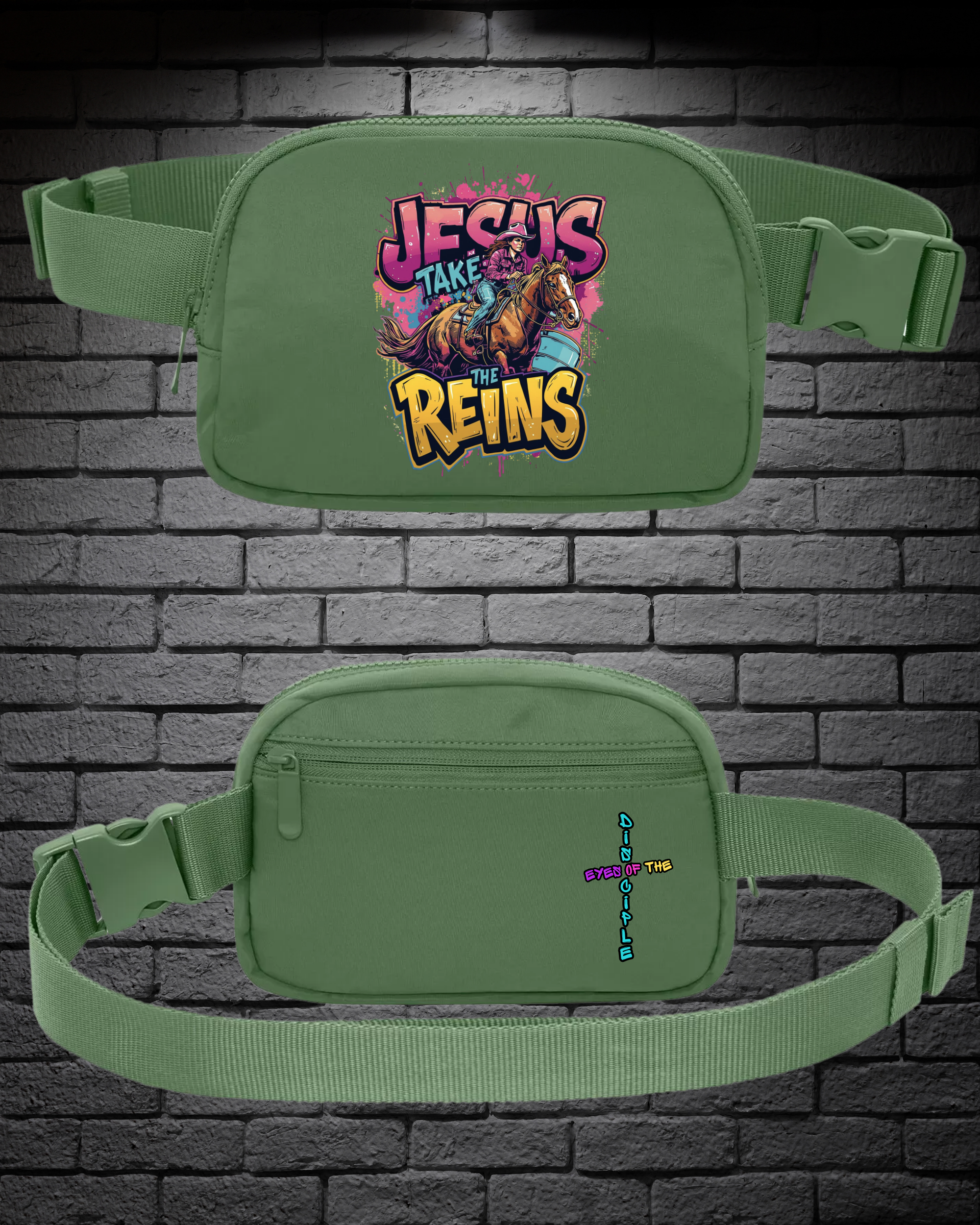 Balsam Green - Cross Body / Hip Bag