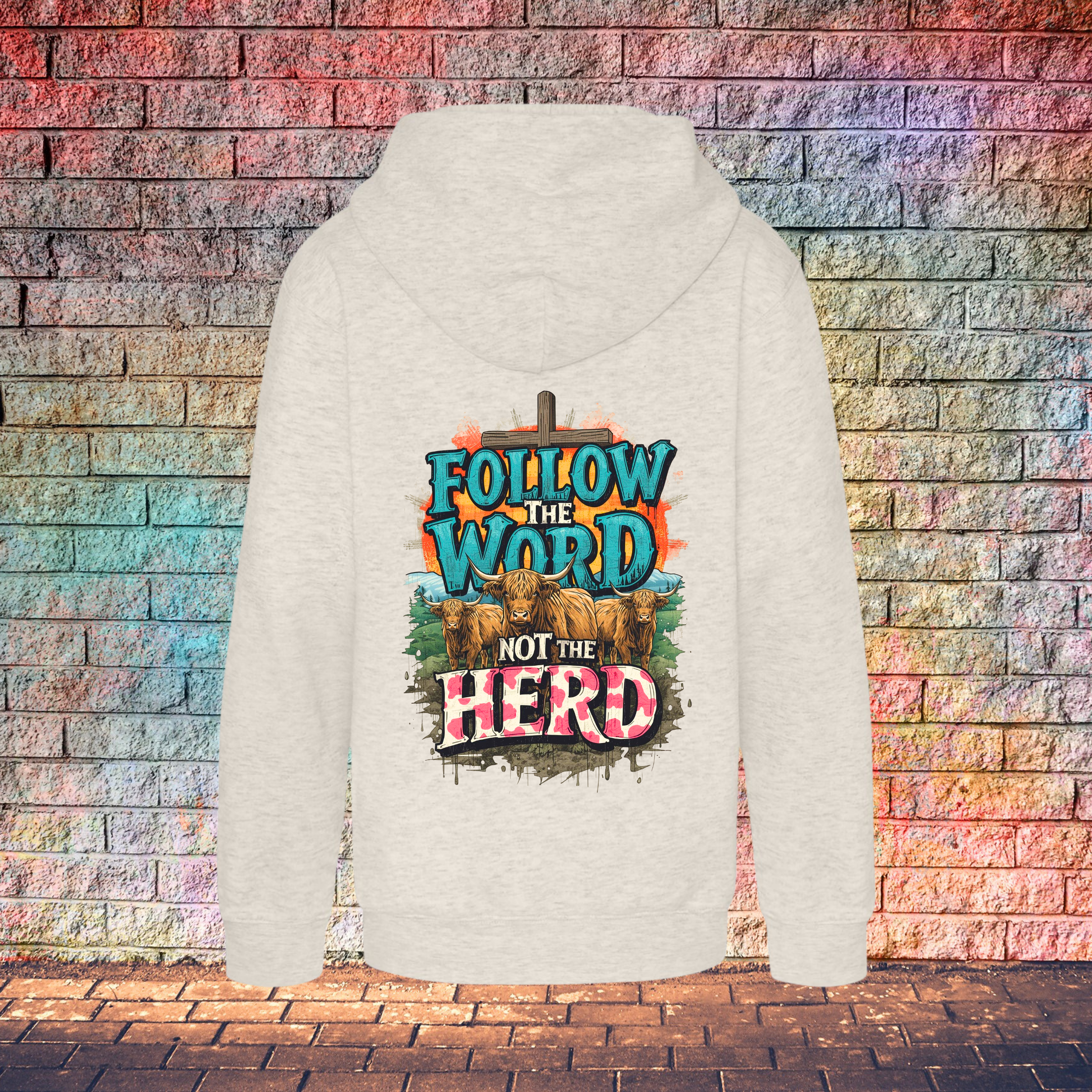 Follow The Word Not The Herd - Youth Hoodie