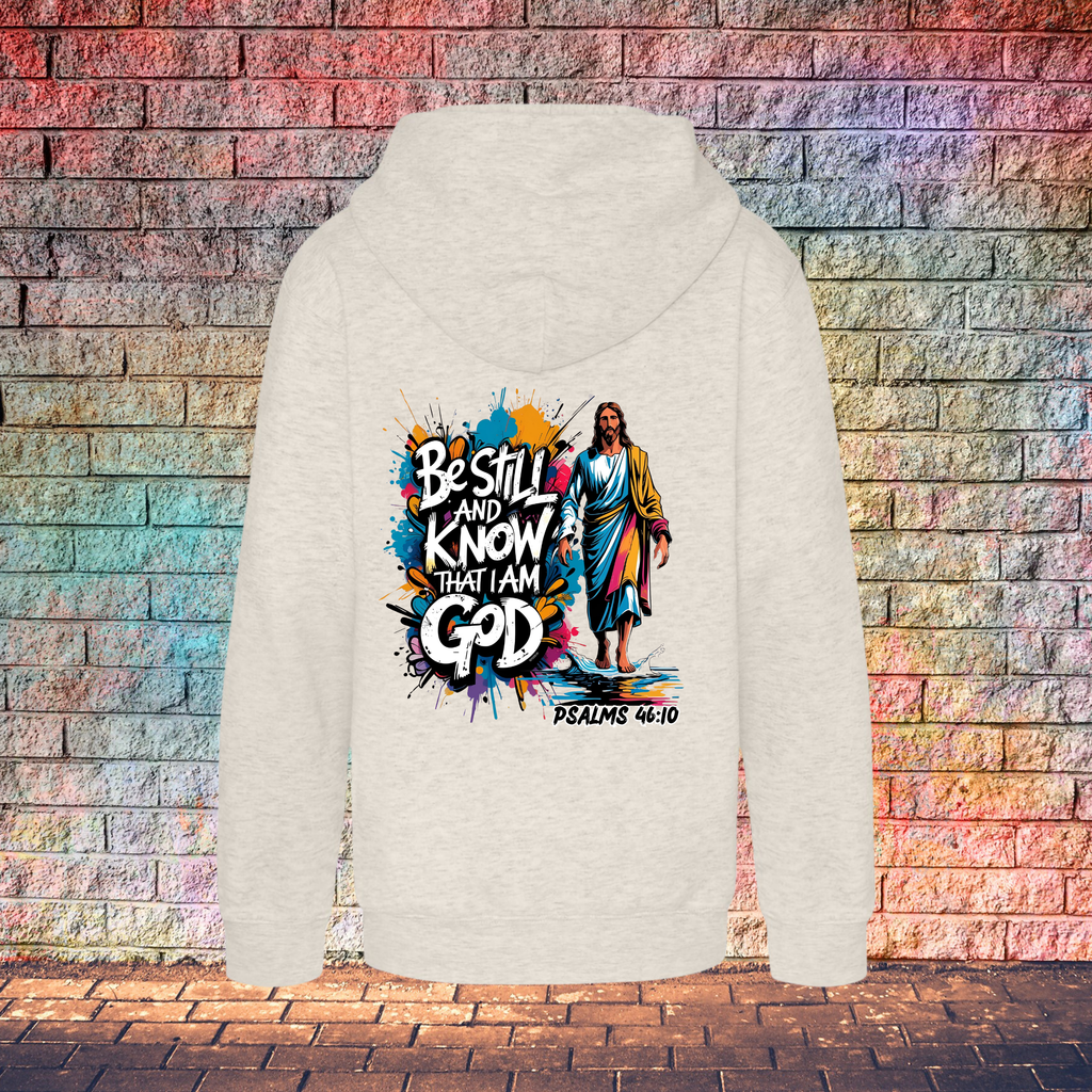 Be Still And Know That I Am God - Youth Hoodie