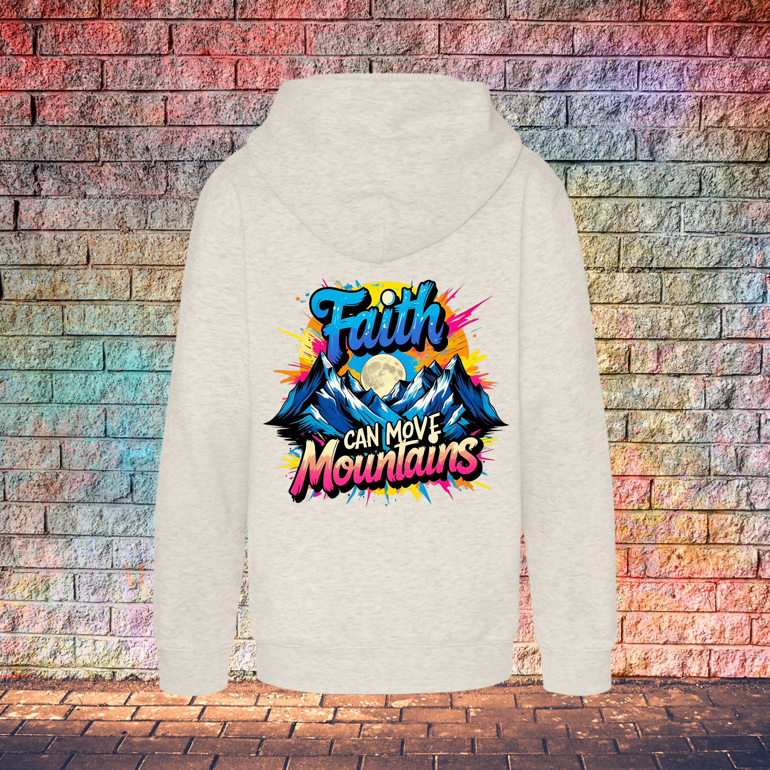 Faith Can Move Mountains - Youth Hoodie