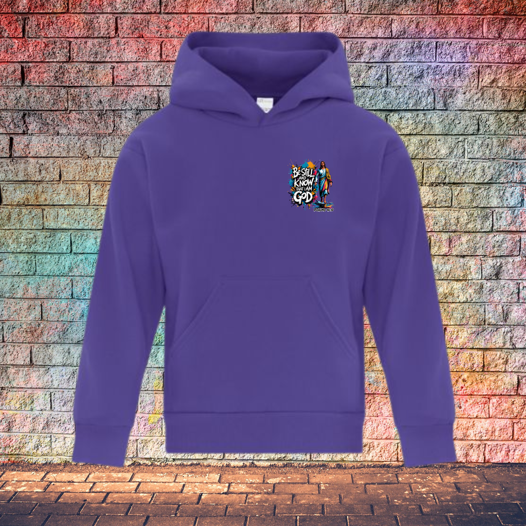 Be Still And Know That I Am God - Youth Hoodie