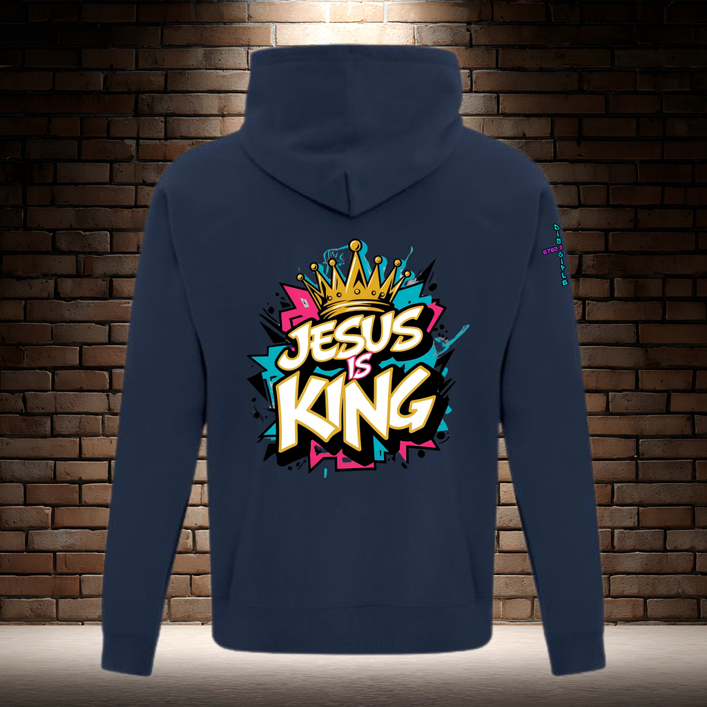 Jesus Is King - Color Burst