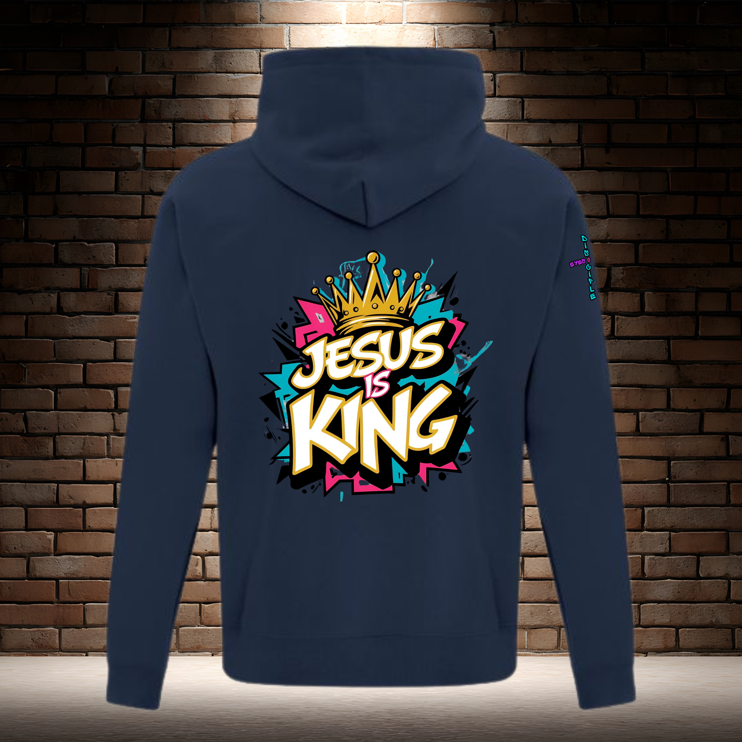 Jesus Is King - Color Burst